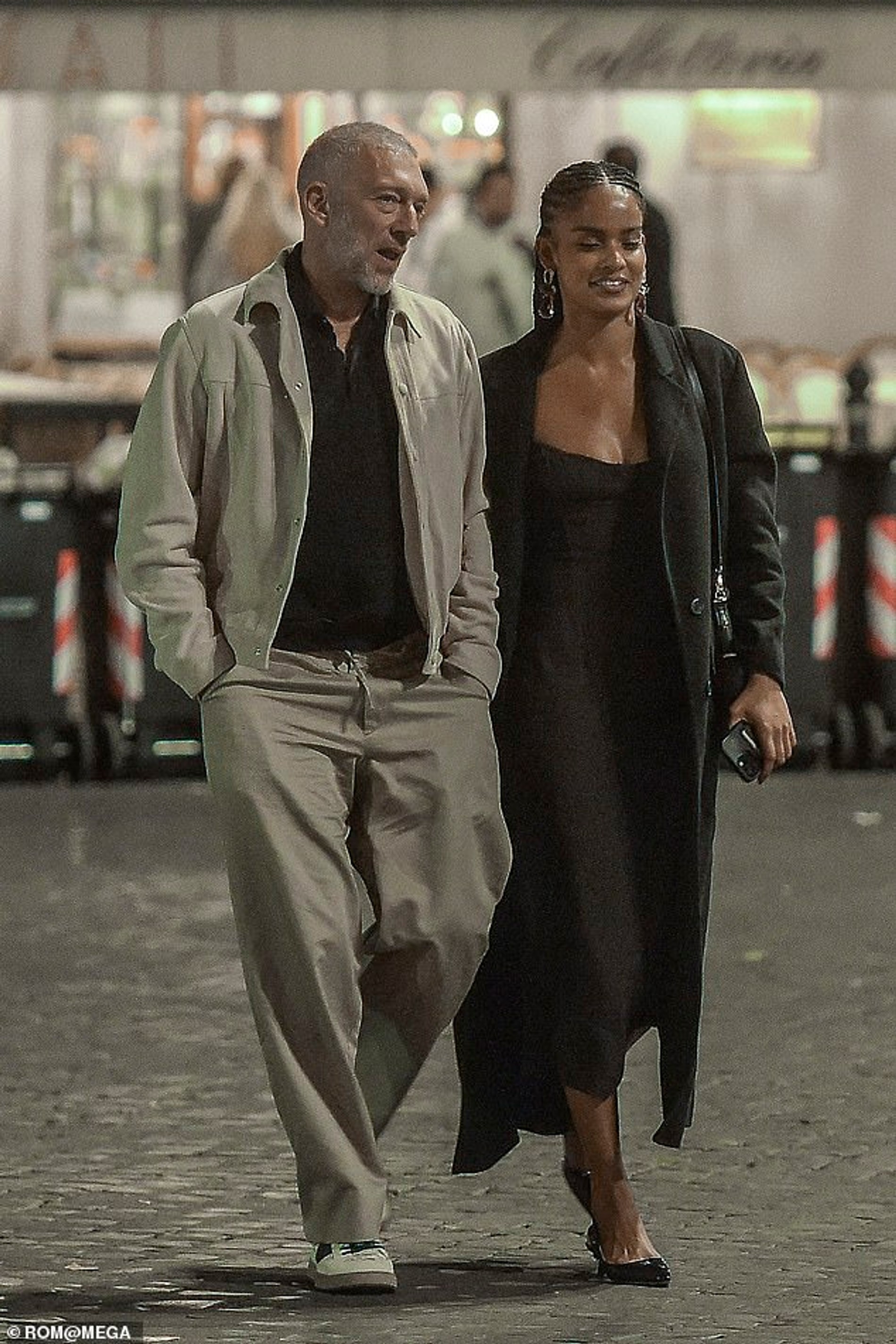 Венсан Кассель и Нара Баптиста. Фото: MEGA