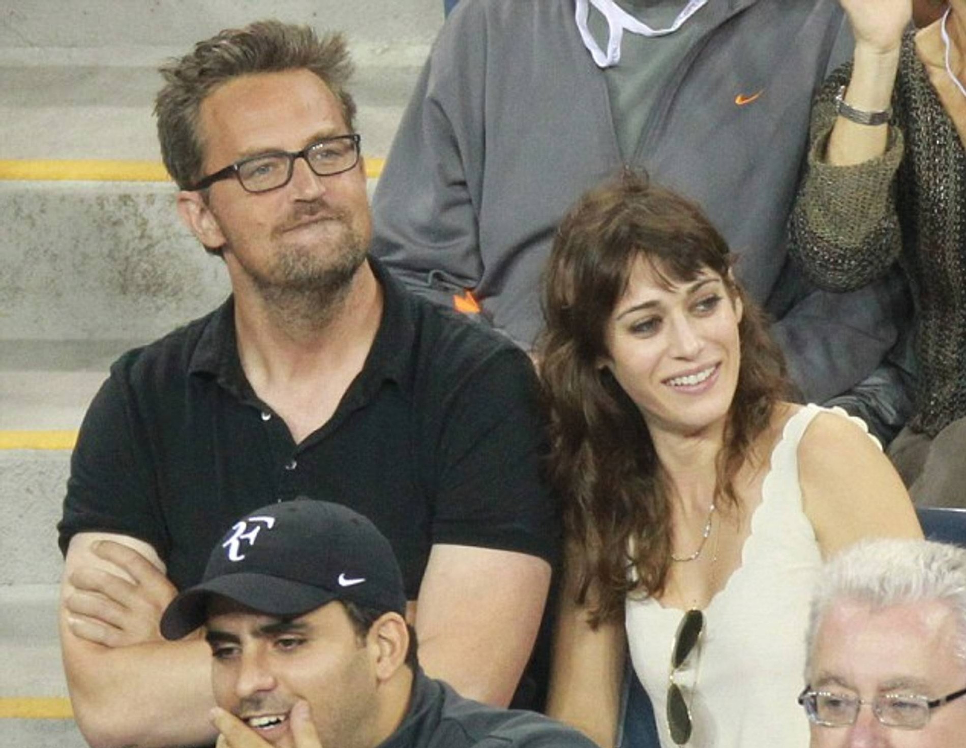 Мэттью Перри и Лиззи Каплан. Фото: Empics Entertainment