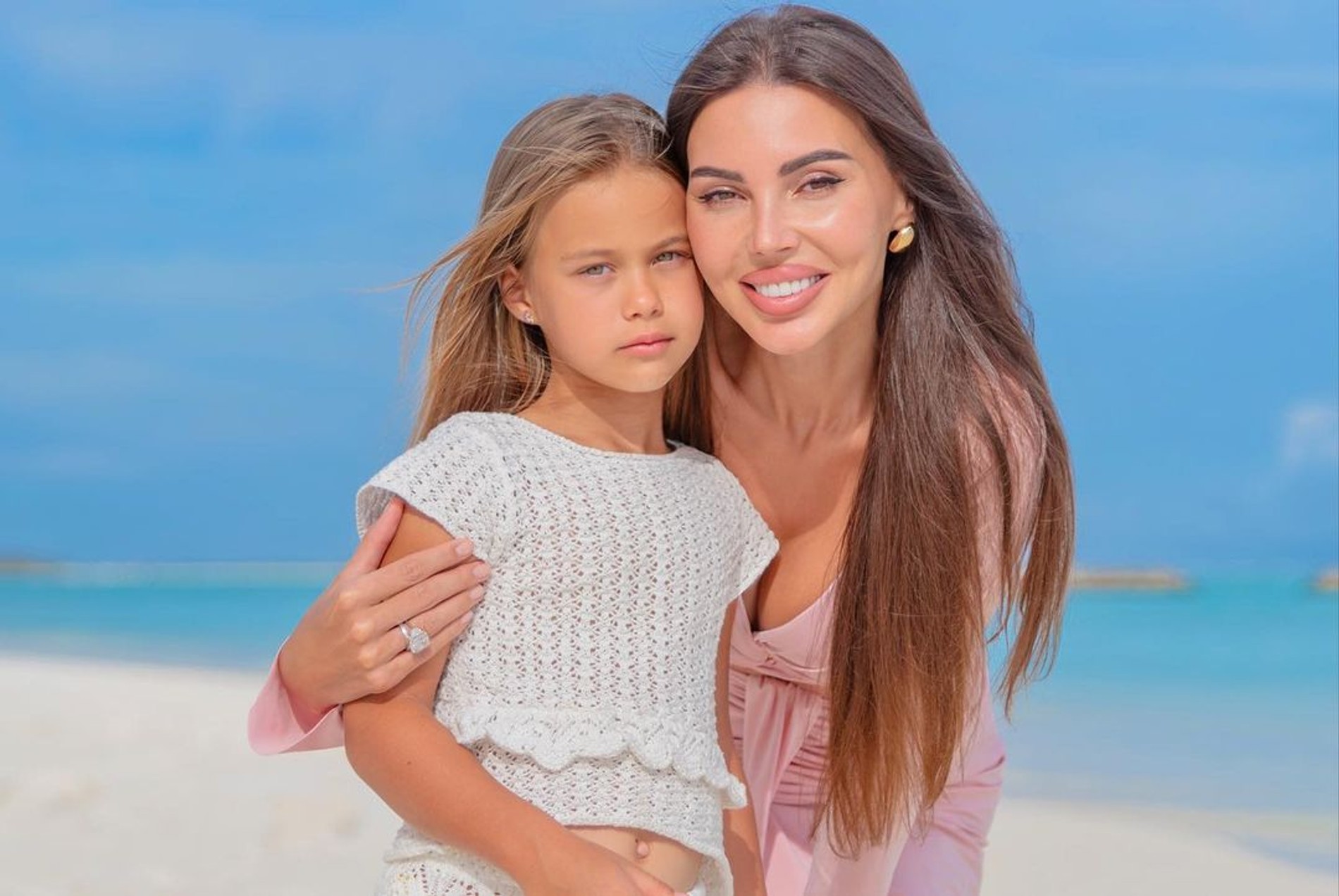 Оксана Самойлова и Майя. Фото: Инстаграм* @samoylovaoxana