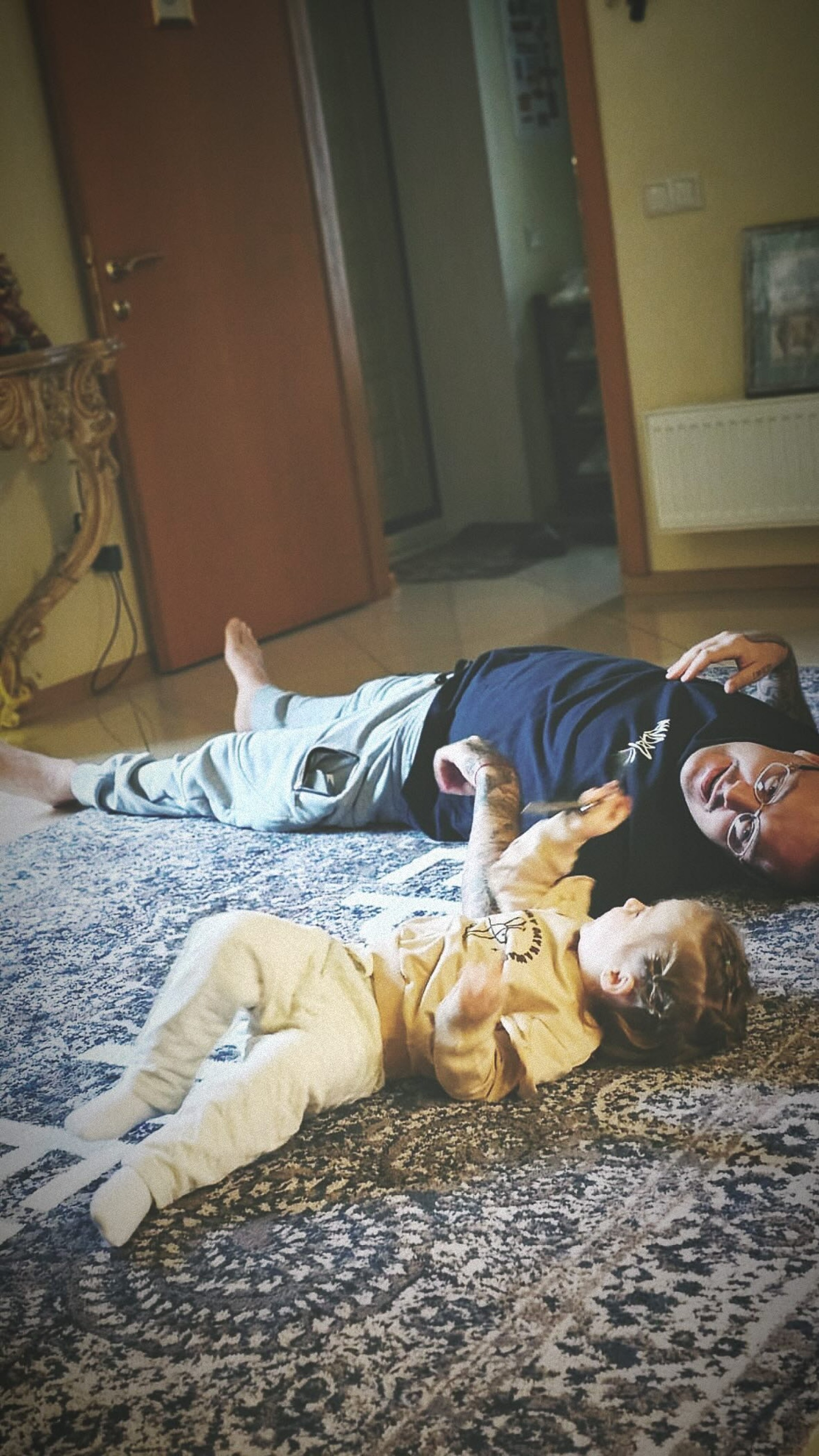 Гуф с дочерью Тиной. Фото: Инстаграм (запрещен в РФ) @therealguf