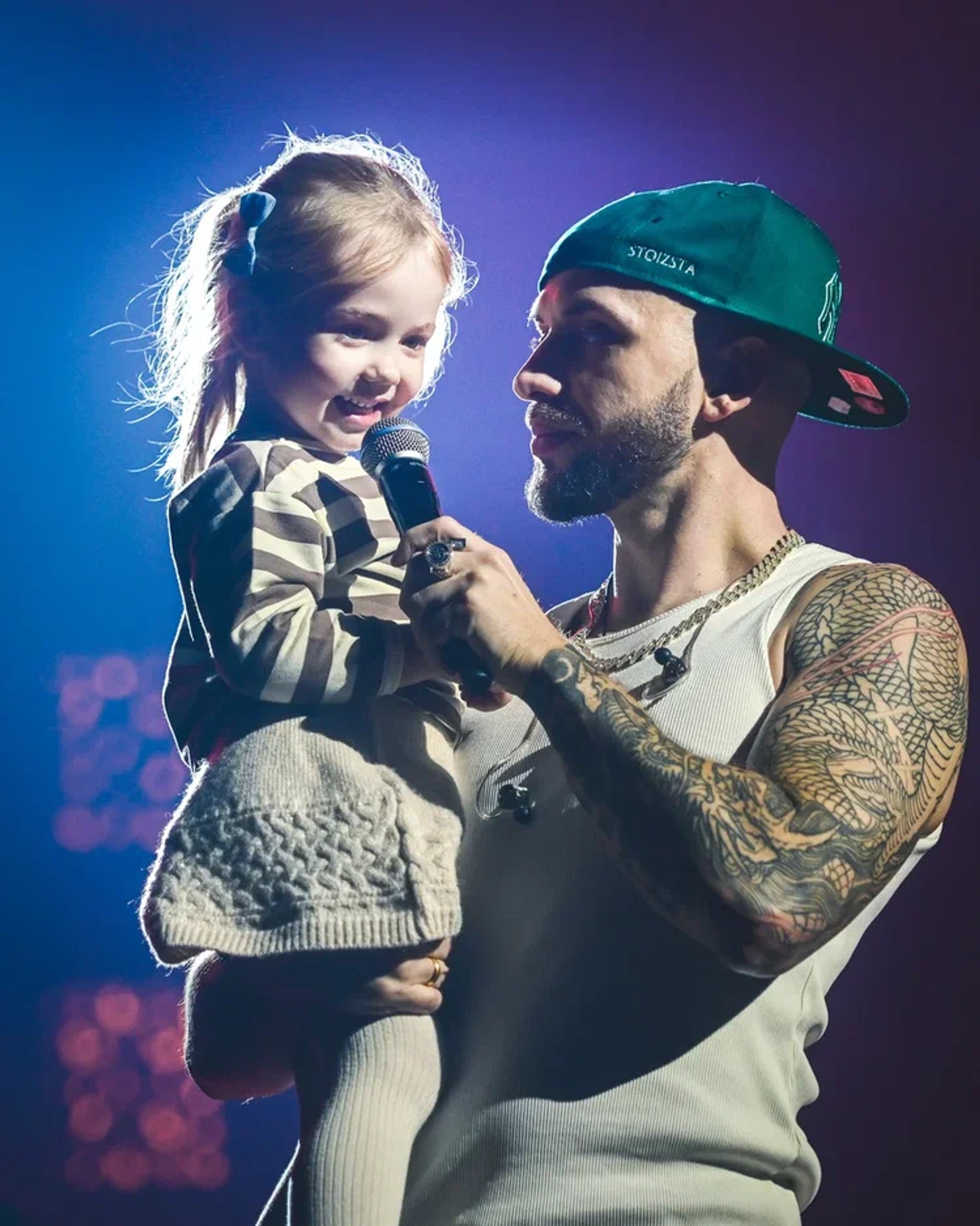 ST и его дочь Эстель. Фото: пресс-служба