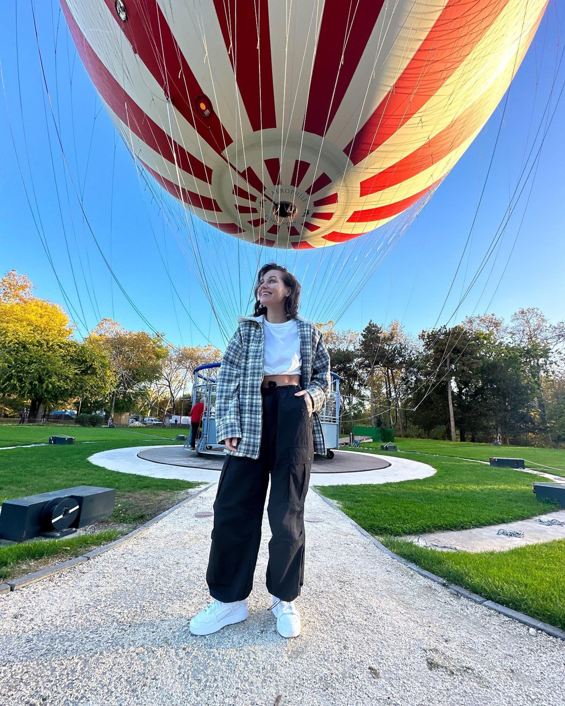 Кристина Асмус в Будапеште. Фото: Инстаграм* @asmuskristina