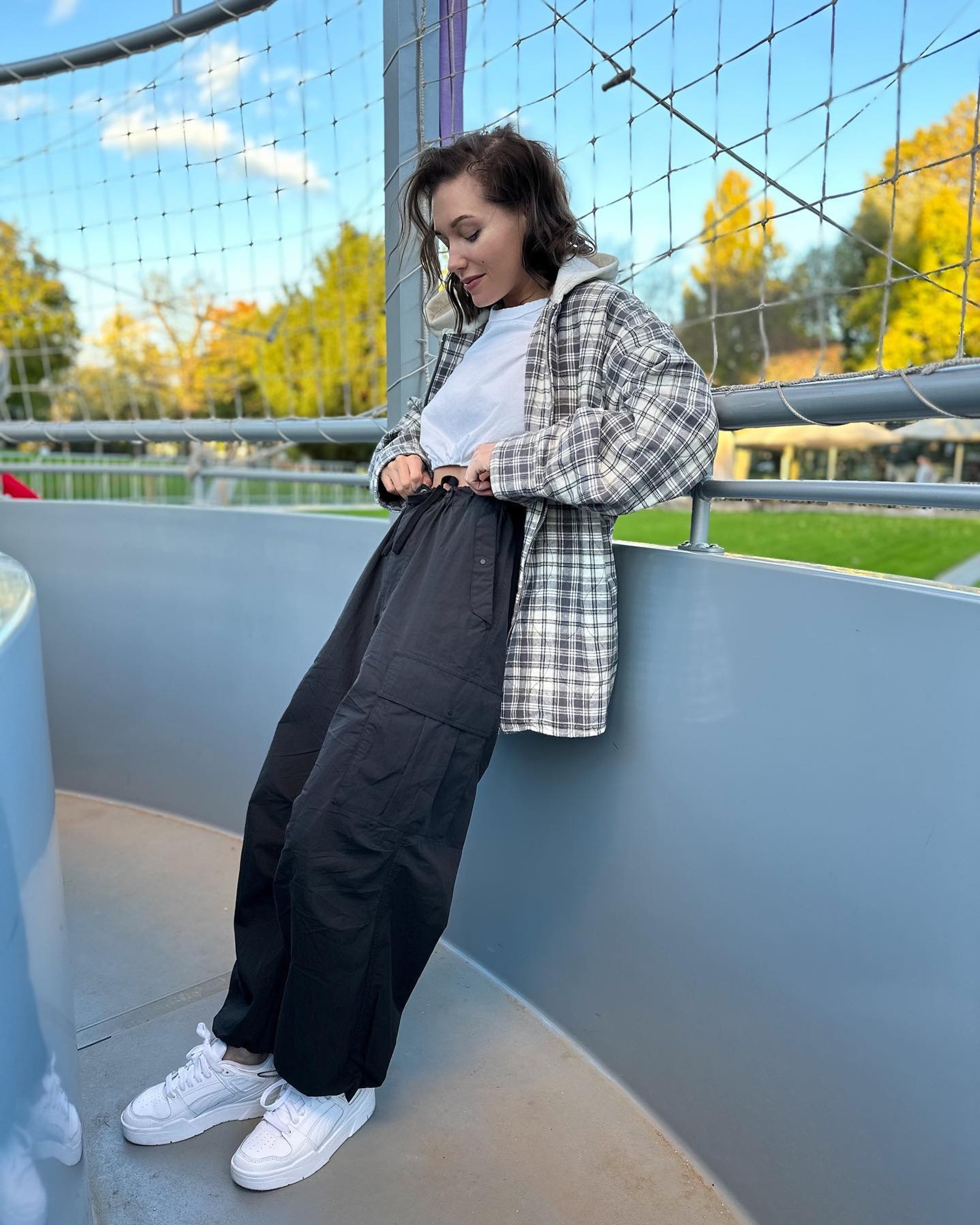 Кристина Асмус в Будапеште. Фото: Инстаграм* @asmuskristina