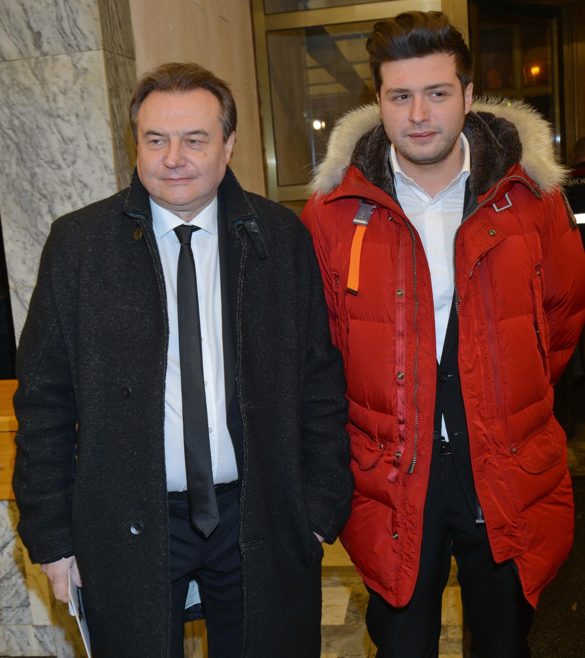 Алексей Учитель с сыном Ильей. Фото: Legion-Media