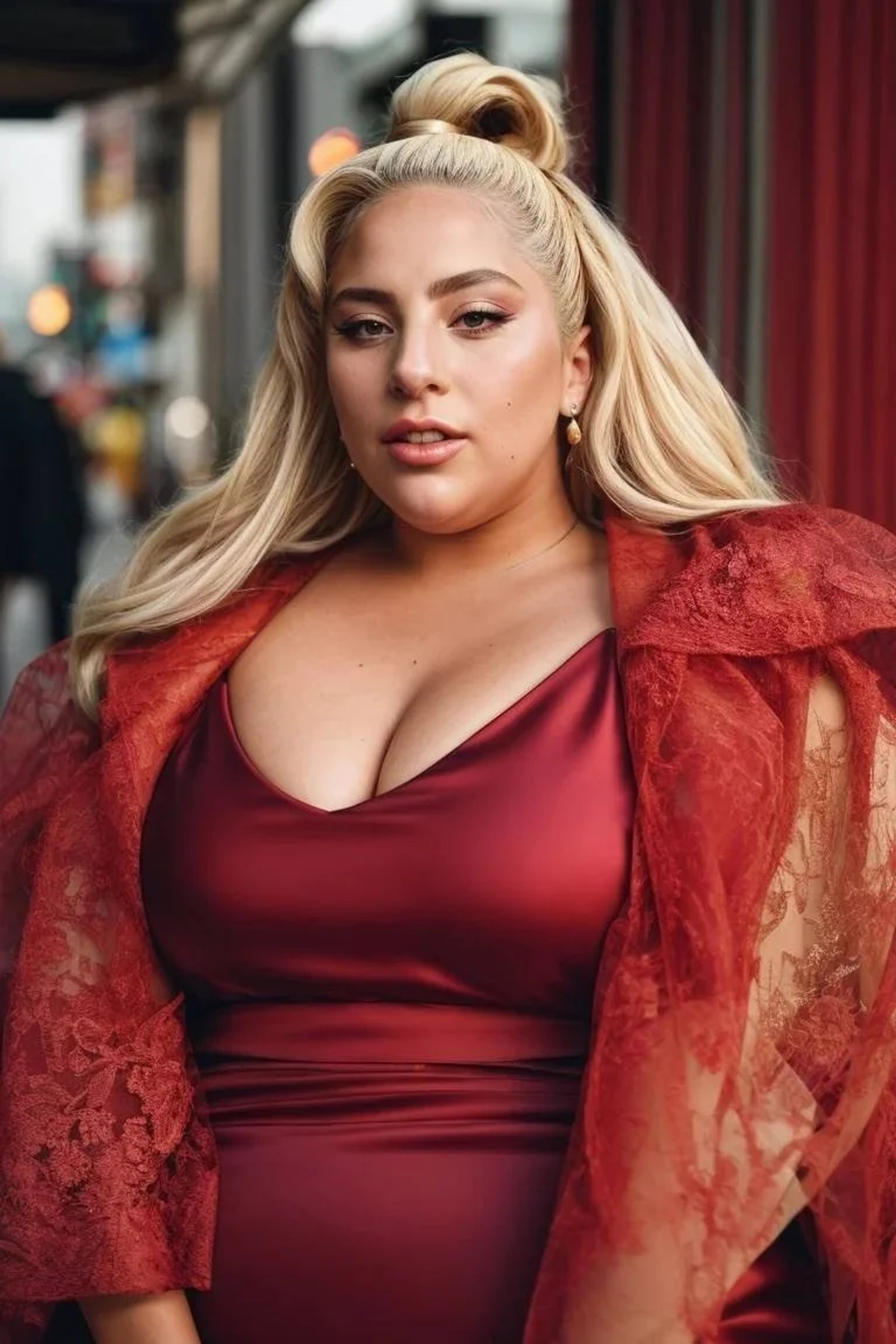 Леди Гага. Фото: Midjourney