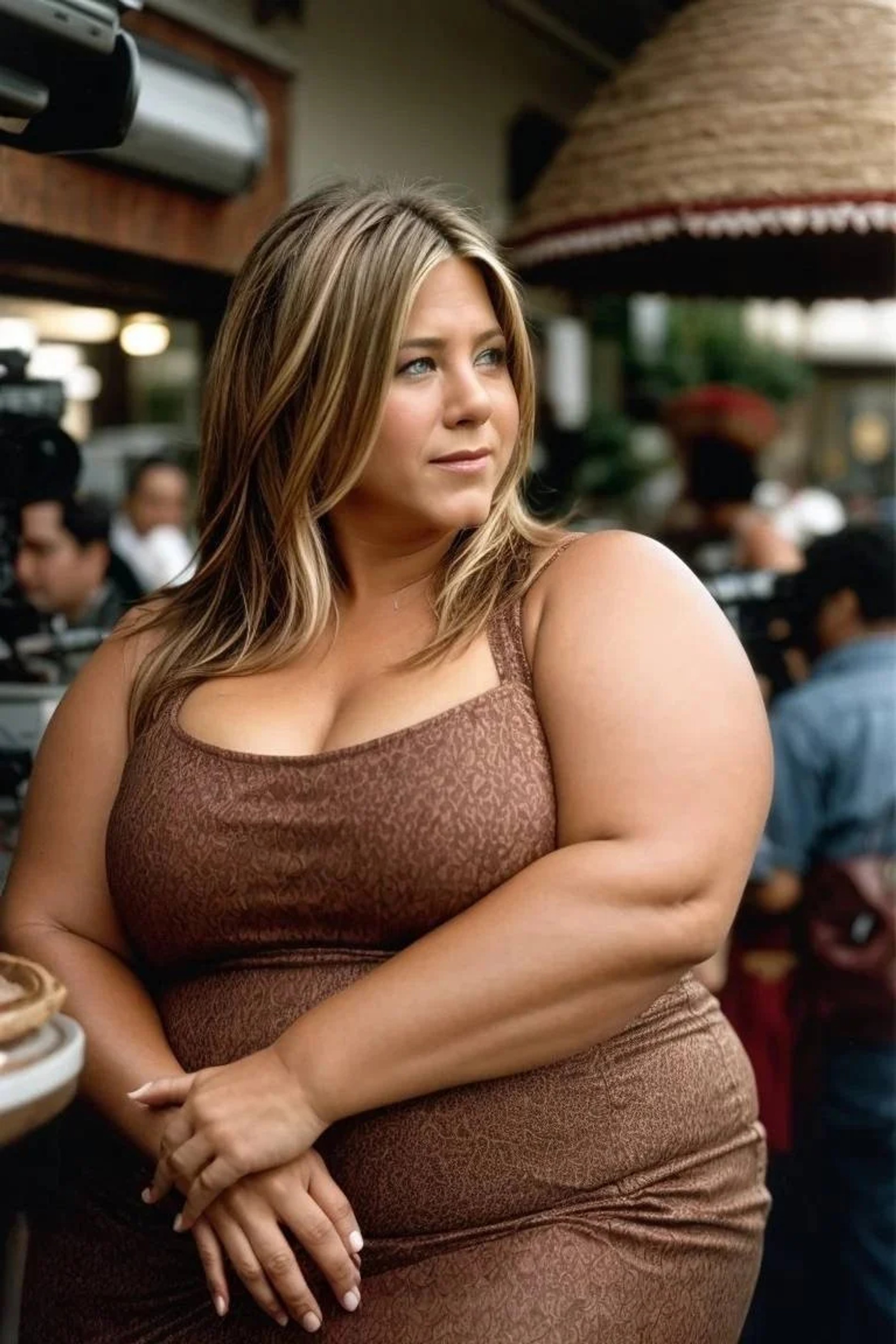 Дженнифер Энистон. Фото: Midjourney