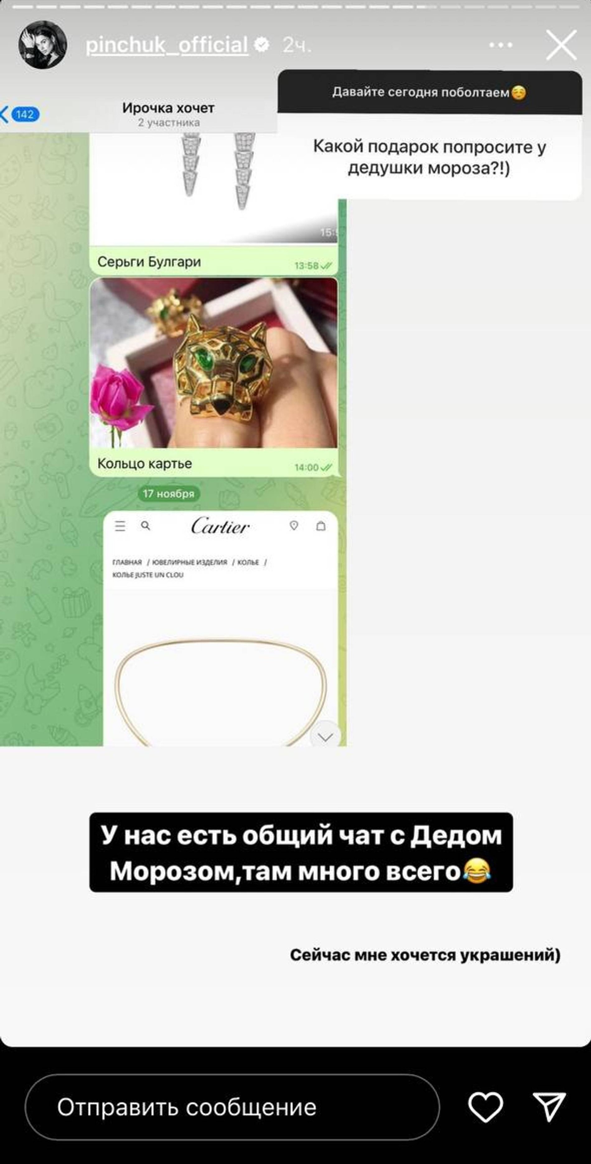 Скриншот: Инстаграм* @pinchuk_official