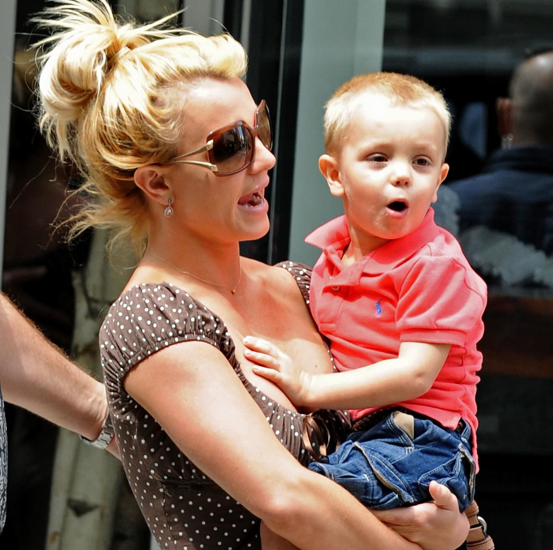 Бритни Спирс с сыном. Фото: Инстаграм* @britneyspears