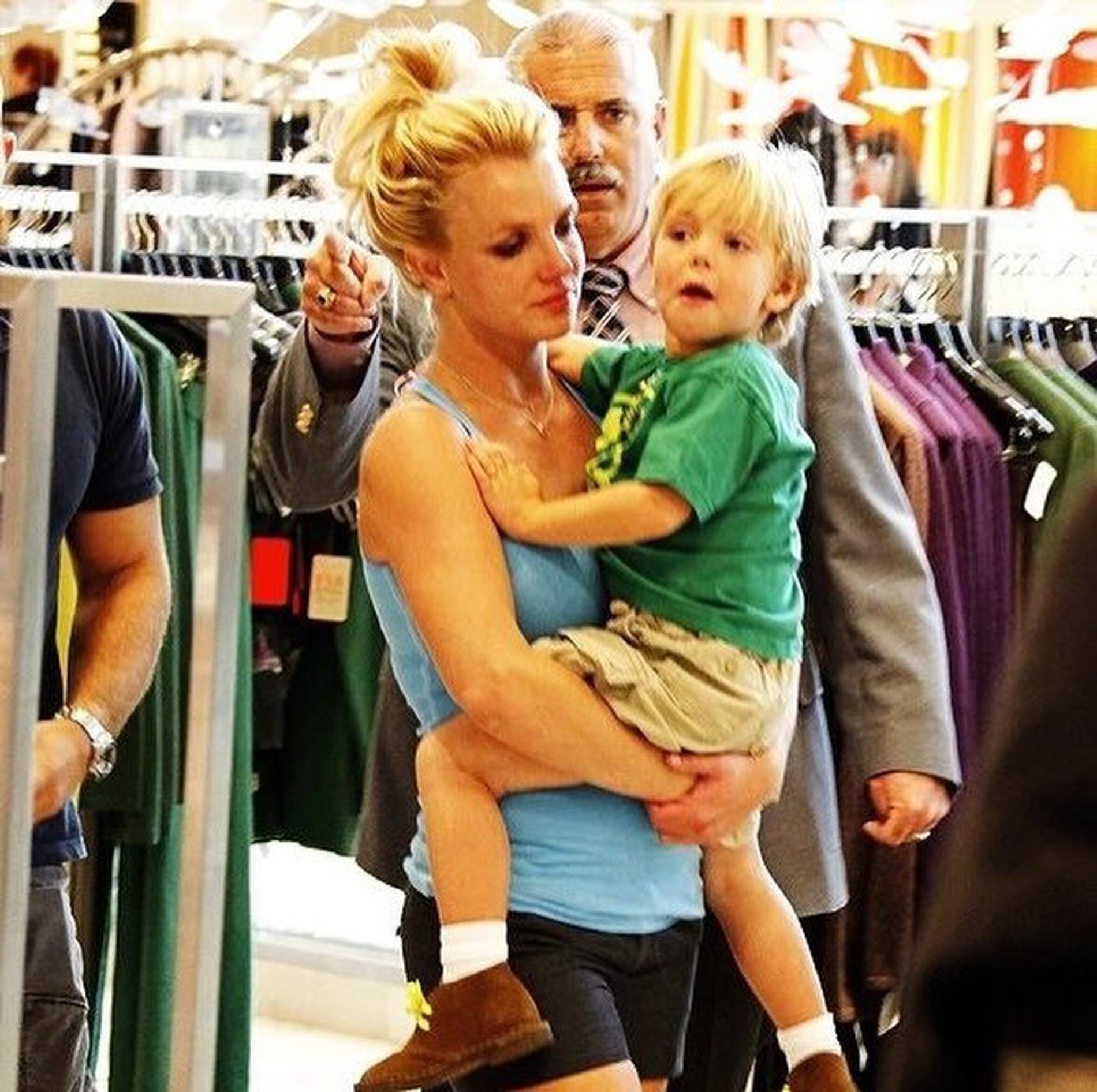 Бритни Спирс с сыном. Фото: Инстаграм* @britneyspears