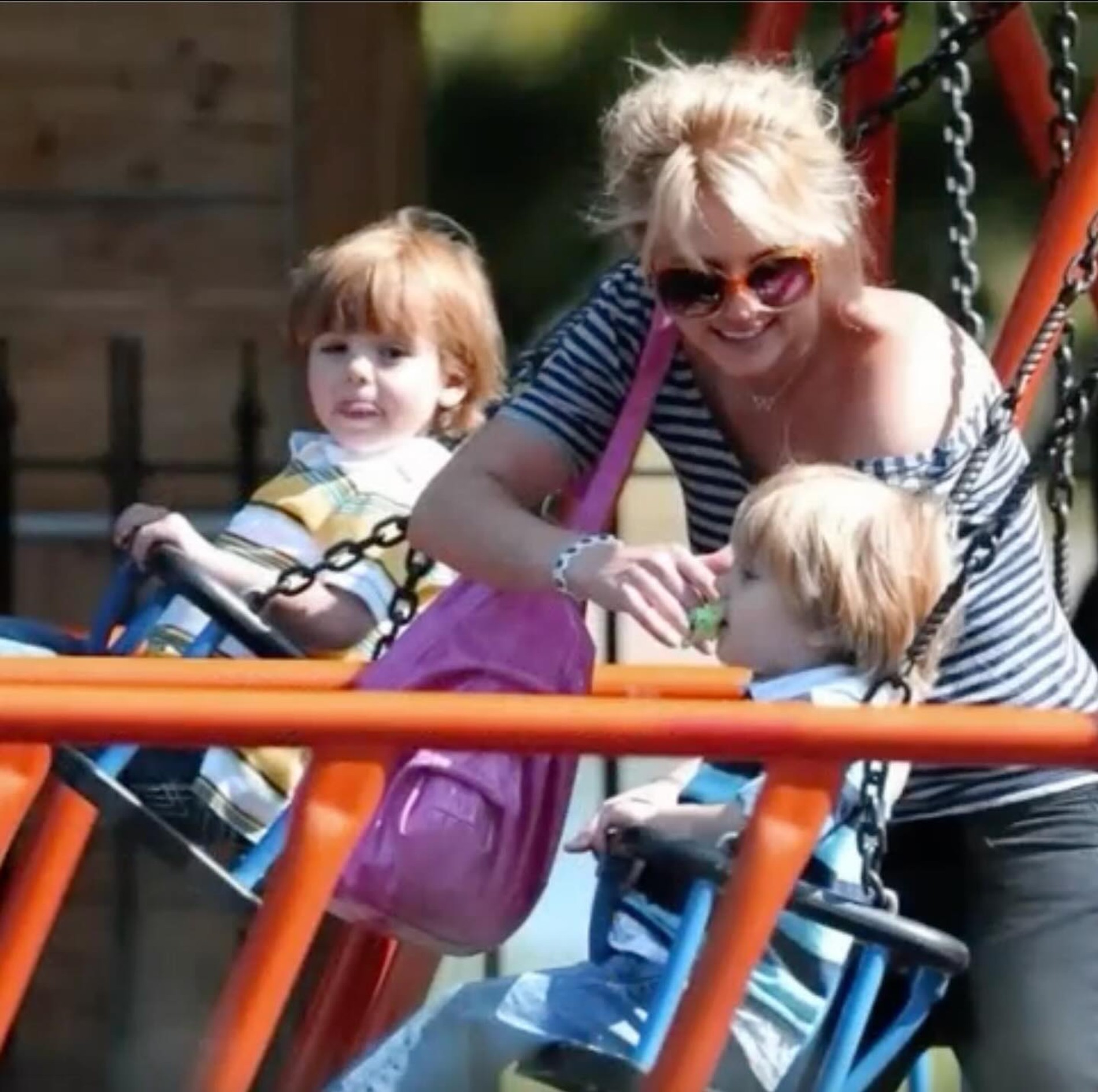 Бритни Спирс с сыном. Фото: Инстаграм* @britneyspears