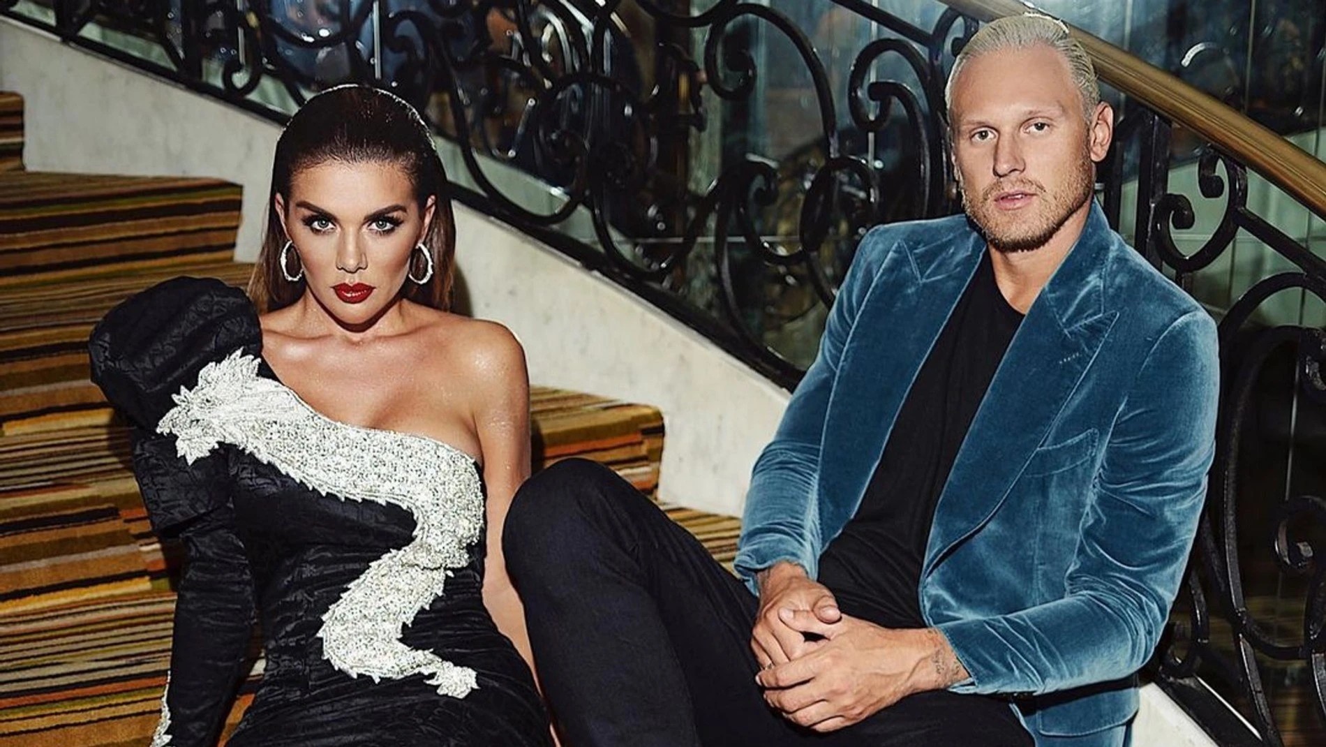 Анна Седокова и Янис Тимма. Фото: Инстаграм* @janis.timma