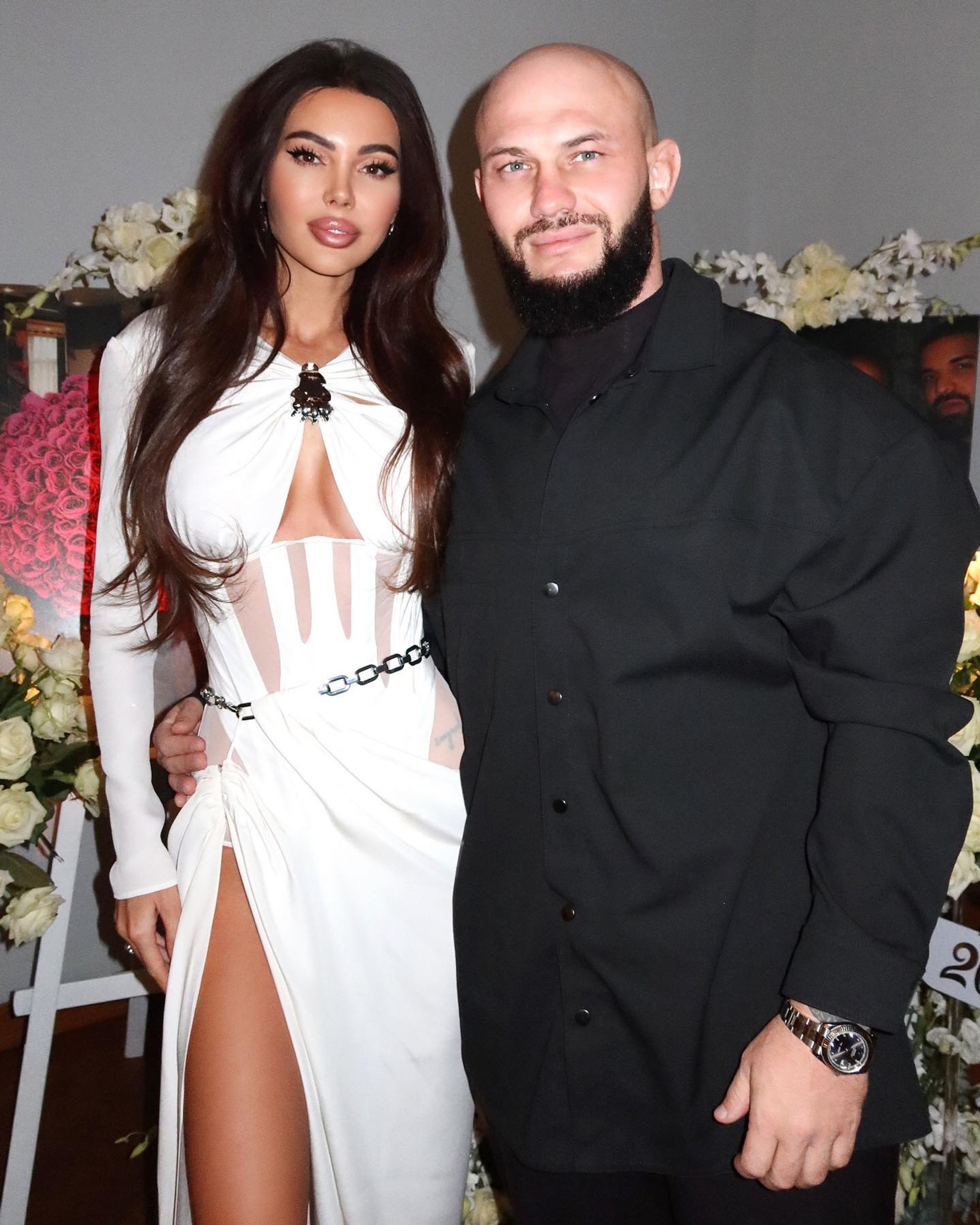 Оксана Самойлова и Джиган. Фото: Инстаграм* @samoylovaoxana