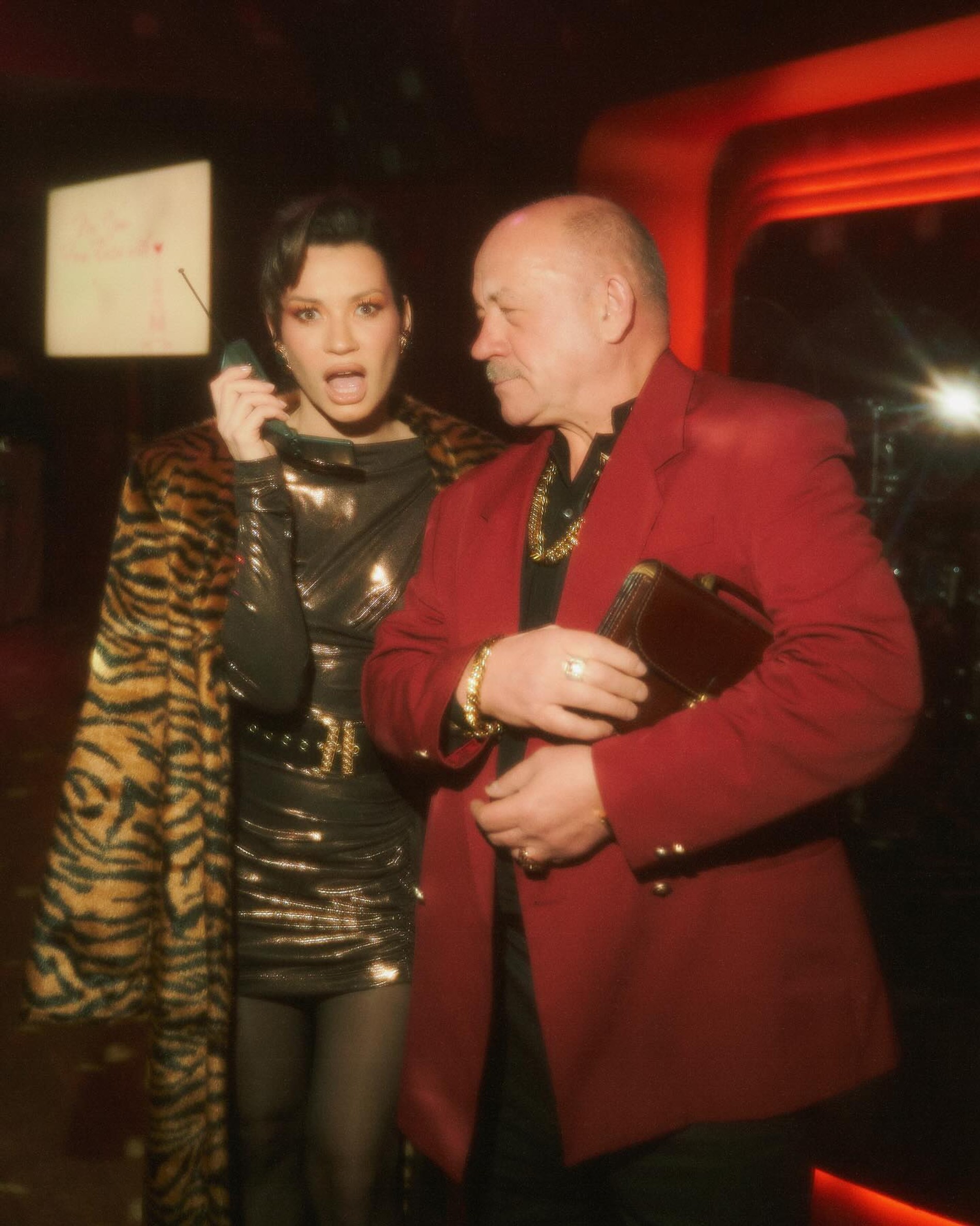 Ида Галич и ее отец. Фото: Инстаграм* @galichida