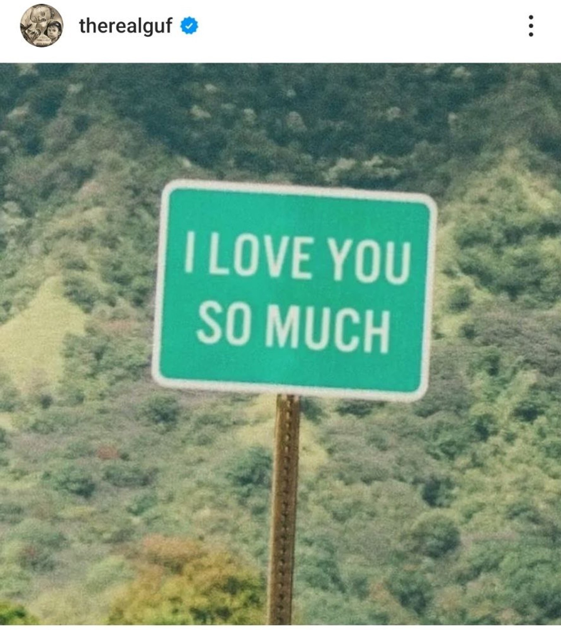 Лаконичный пост рэпера. Скриншот: Инстаграм* @therealguf