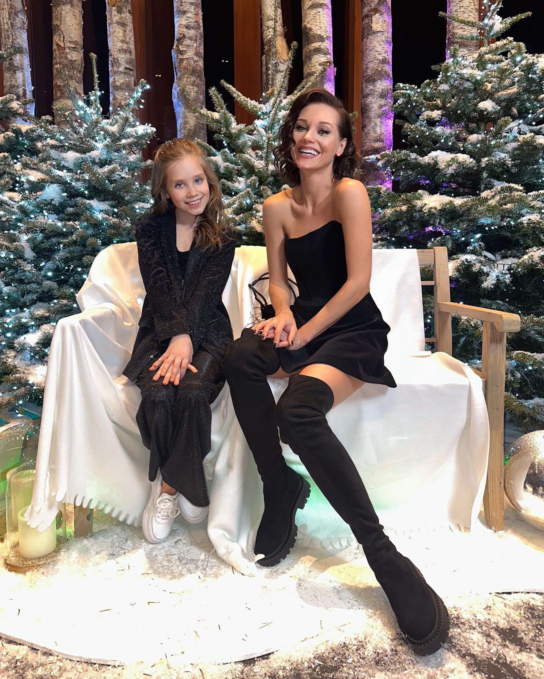 Кристина Асмус с дочерью. Фото: Инстаграм* @asmuskristina