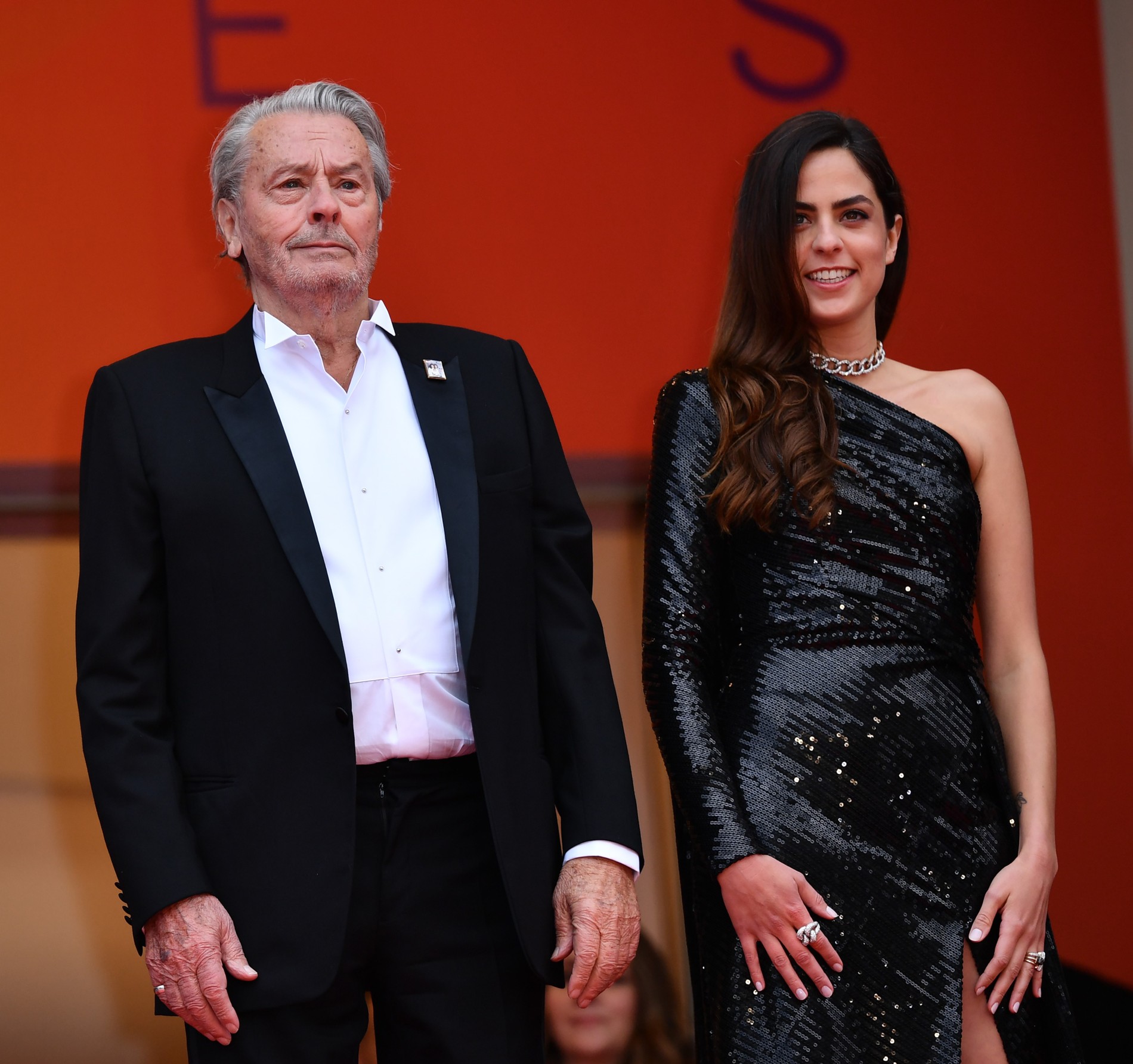 Ален Делон с дочерью Анушкой. Фото: Getty Images