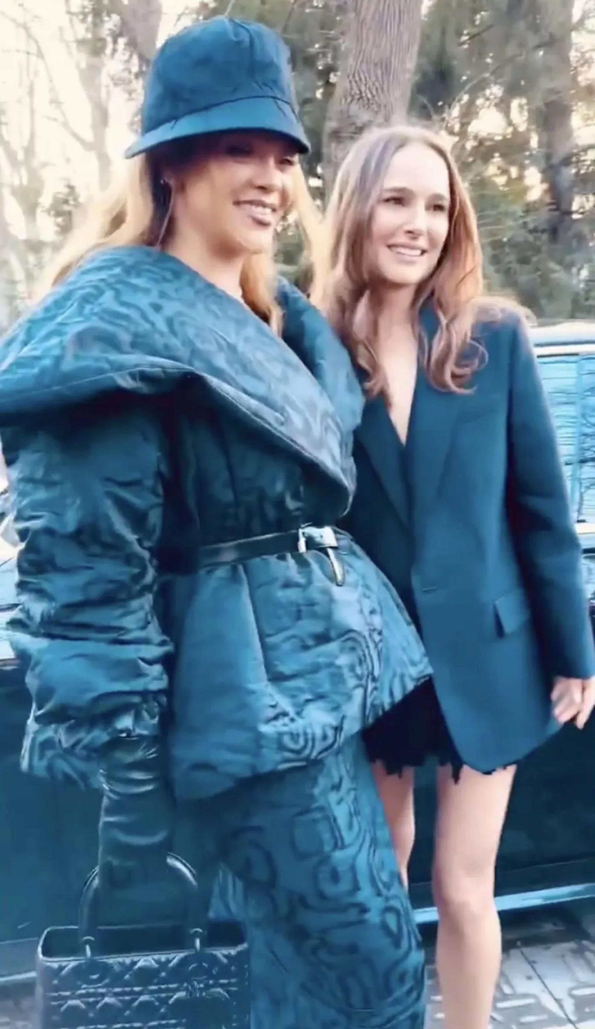 Рианна и Натали Портман. Фото: Page Six