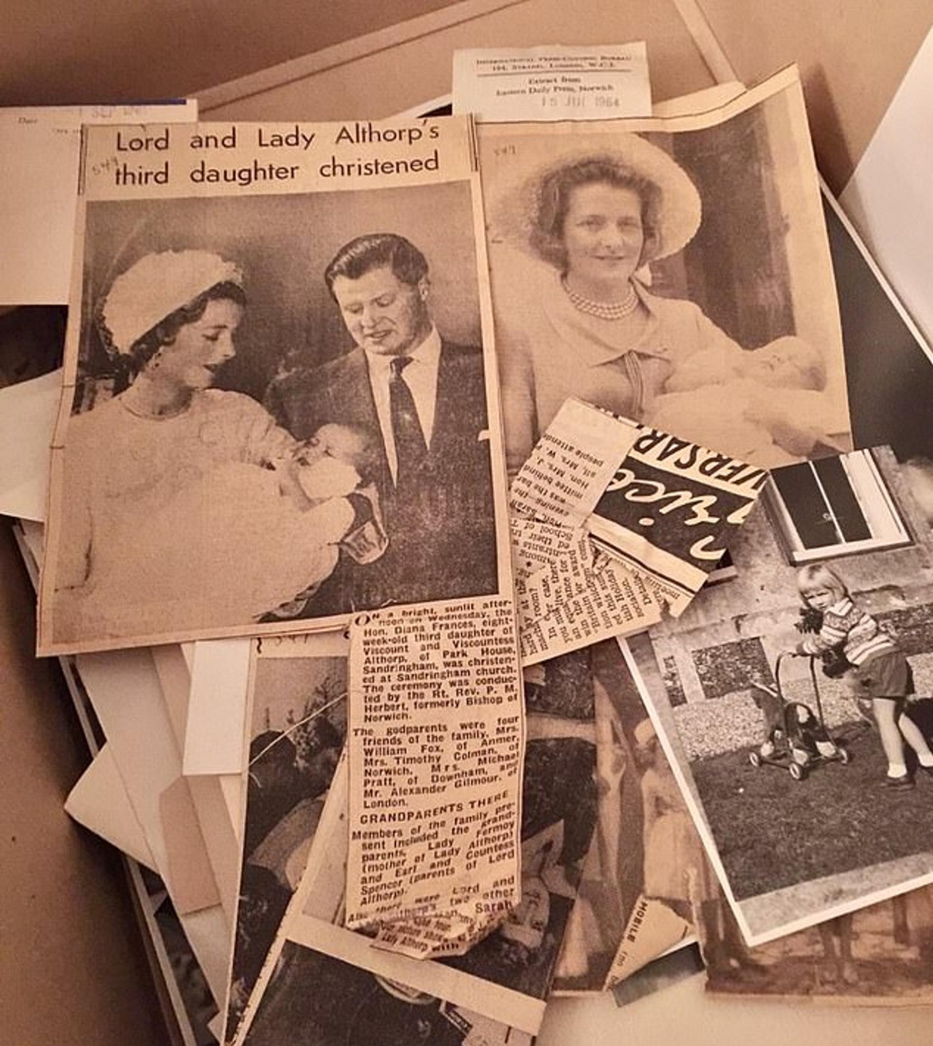 Крещение принцессы Дианы. Фото: Инстаграм* @charles.erl.spencer