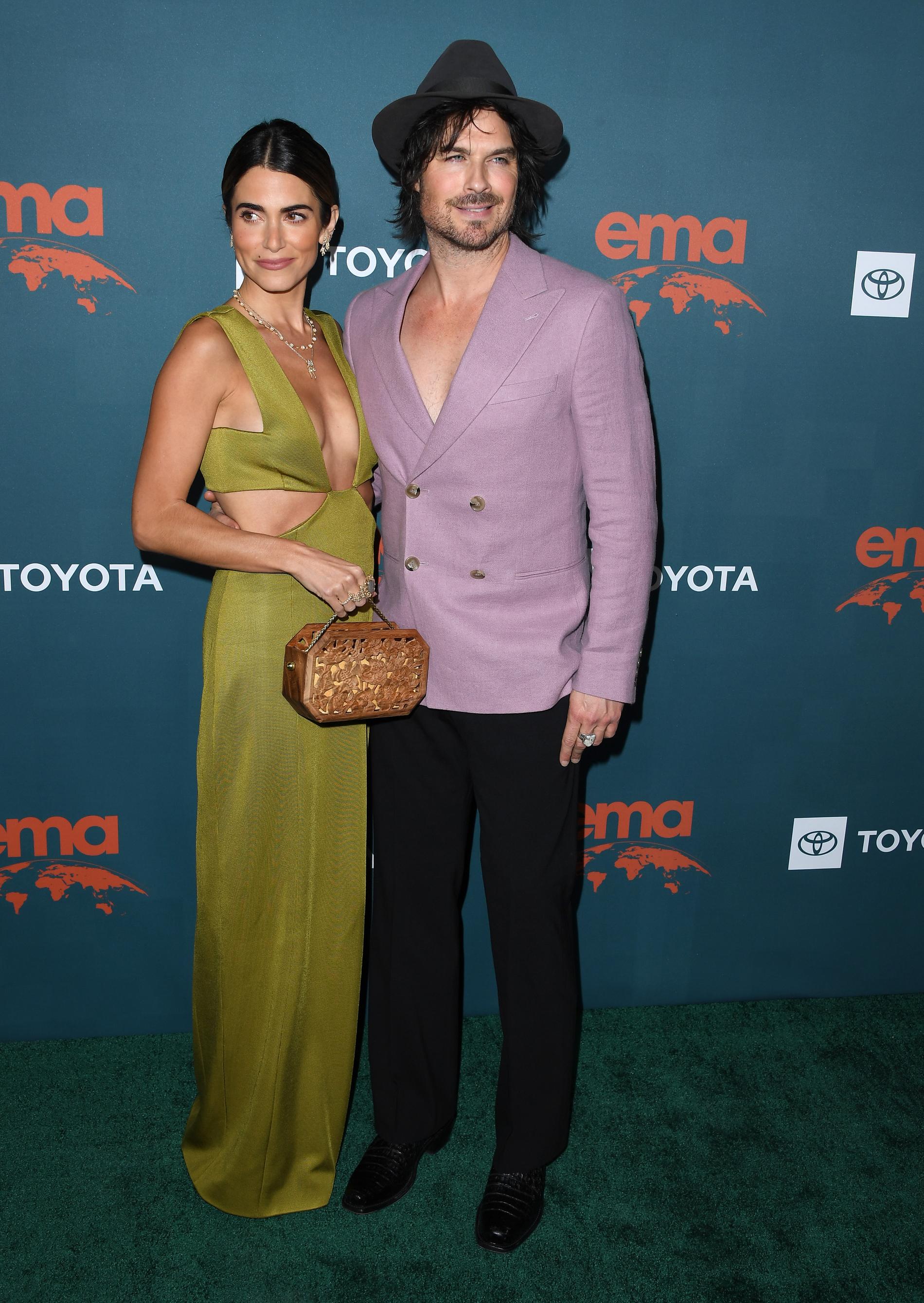 Никки Рид и Иен Сомерхолдер. Фото: Getty Images