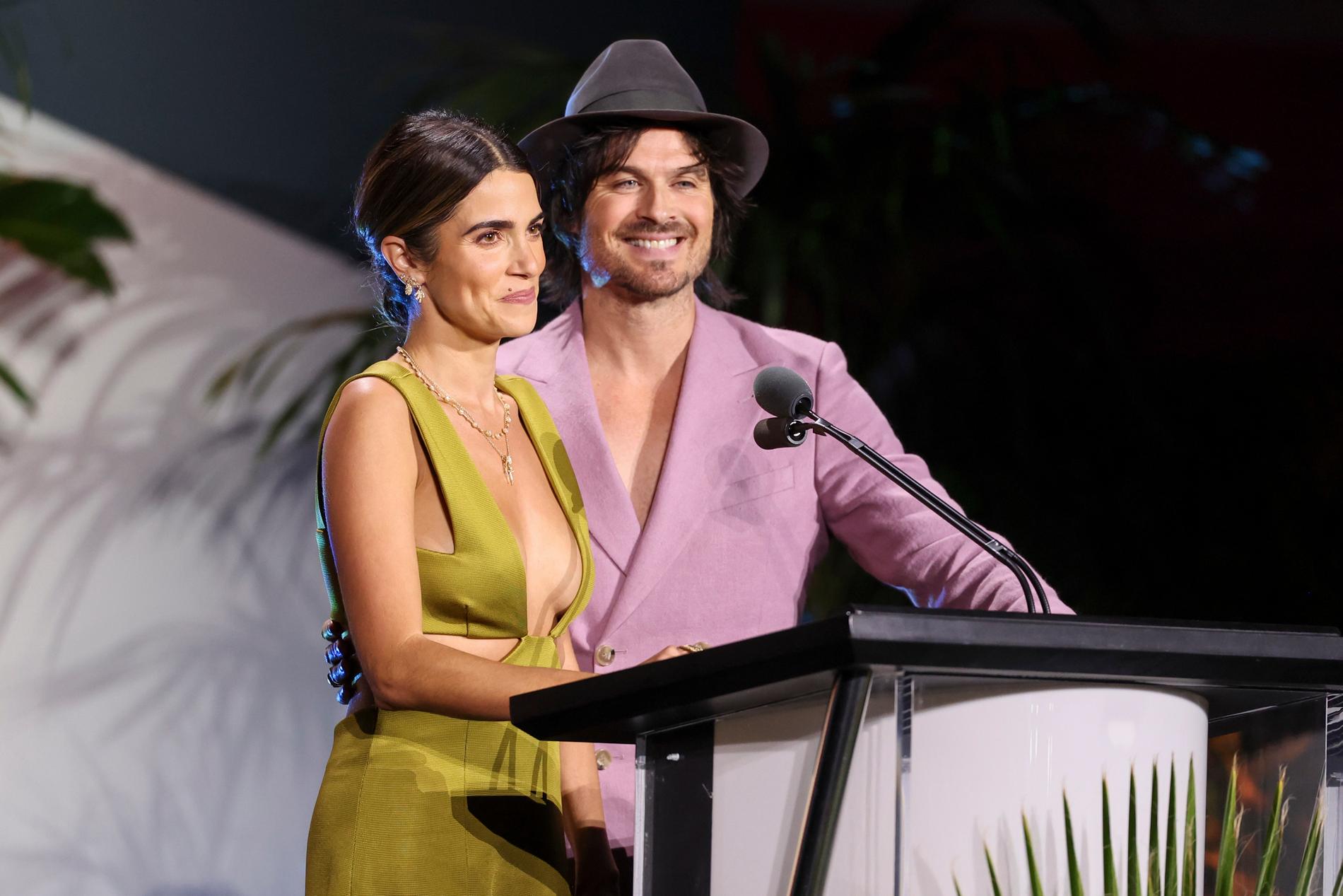 Никки Рид и Иен Сомерхолдер. Фото: Getty Images