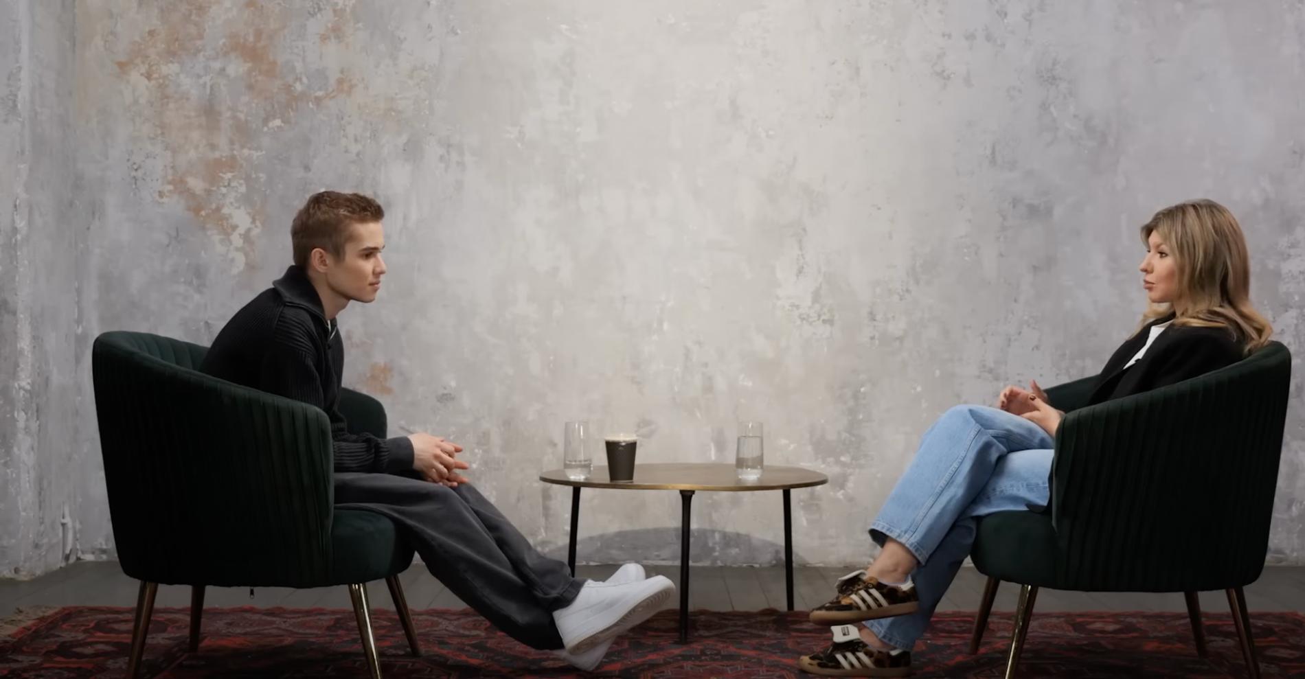 Рузиль Минекаев и Надежда Стрелец. Фото: YouTube-канал Надежды Стрелец