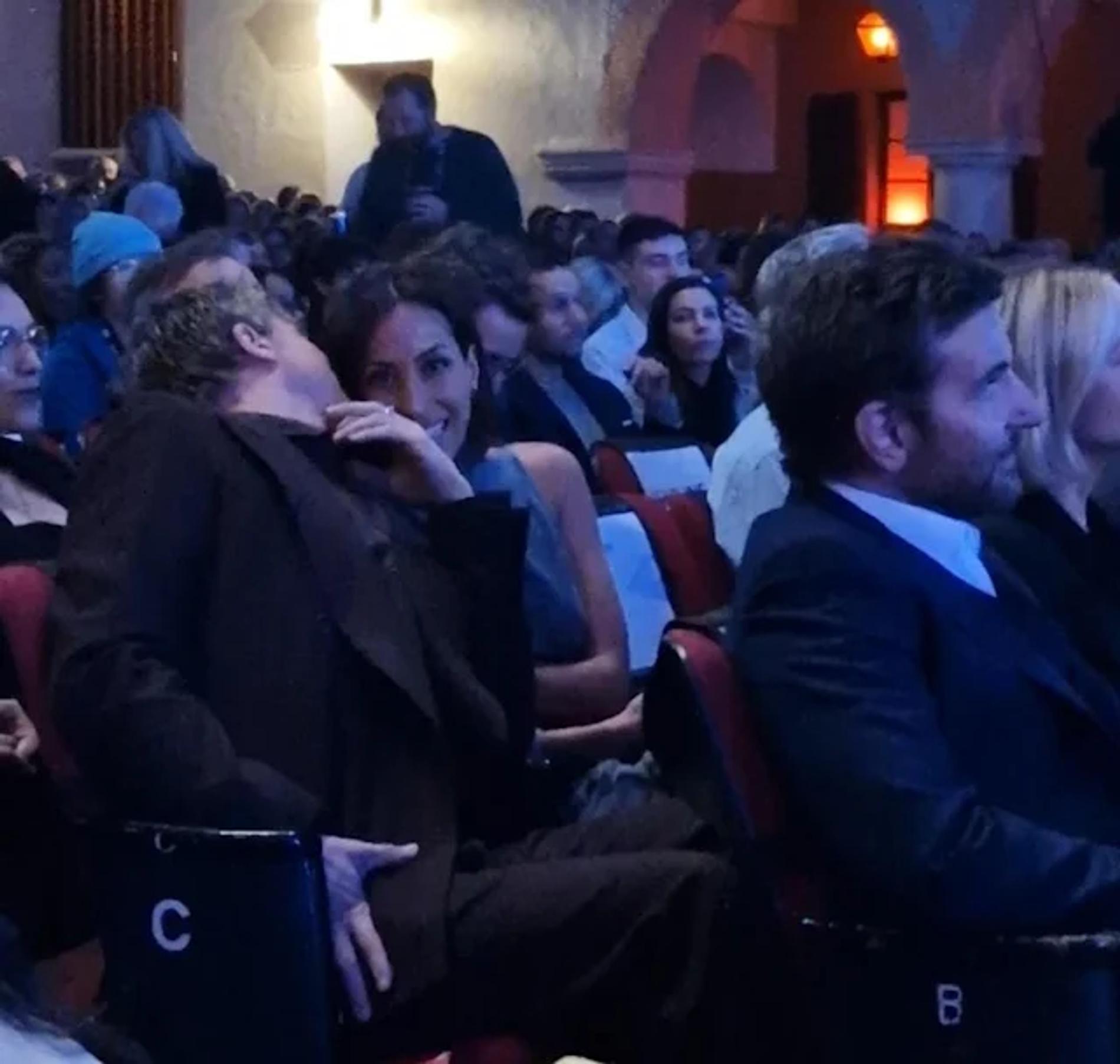 Брэд Питт и Инес де Рамон. Фото: Hello Magazine