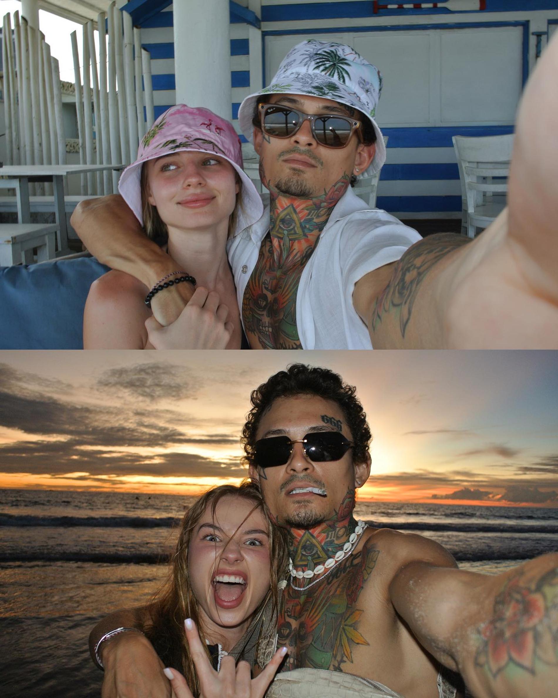 Алишер и Лиза Василенко. Фото: Инстаграм** @morgen_shtern