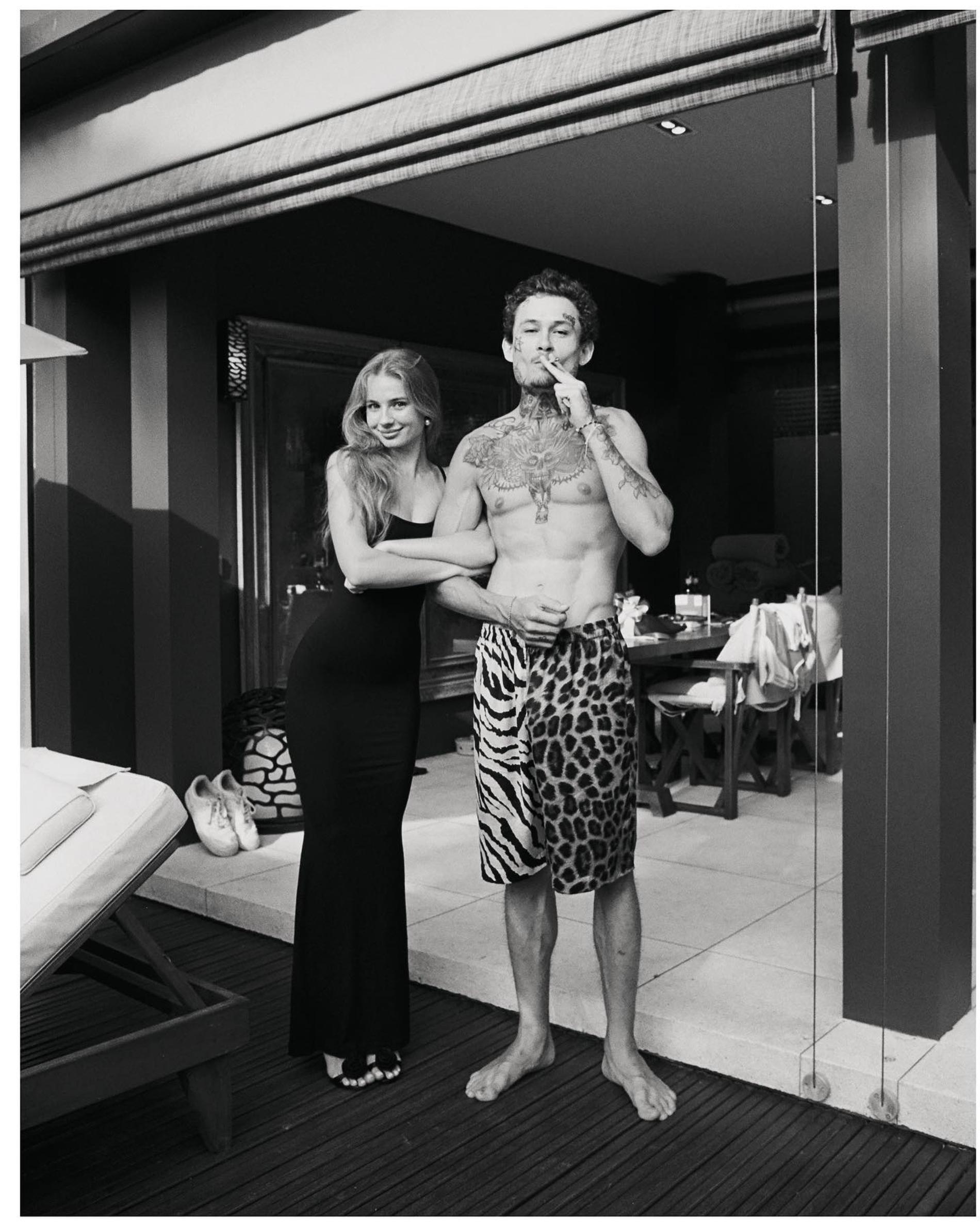 Алишер и Лиза Василенко. Фото: Инстаграм** @morgen_shtern