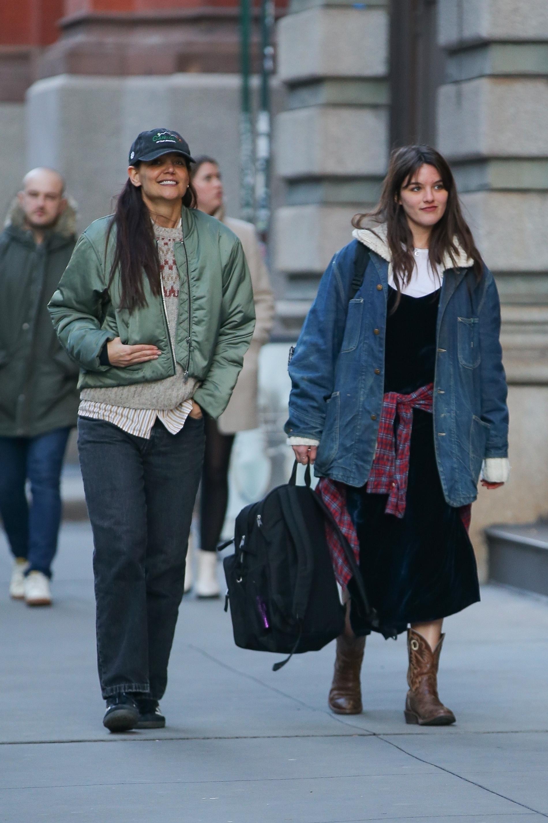 Кэти Холмс и Сури Круз. Фото: Legion-media