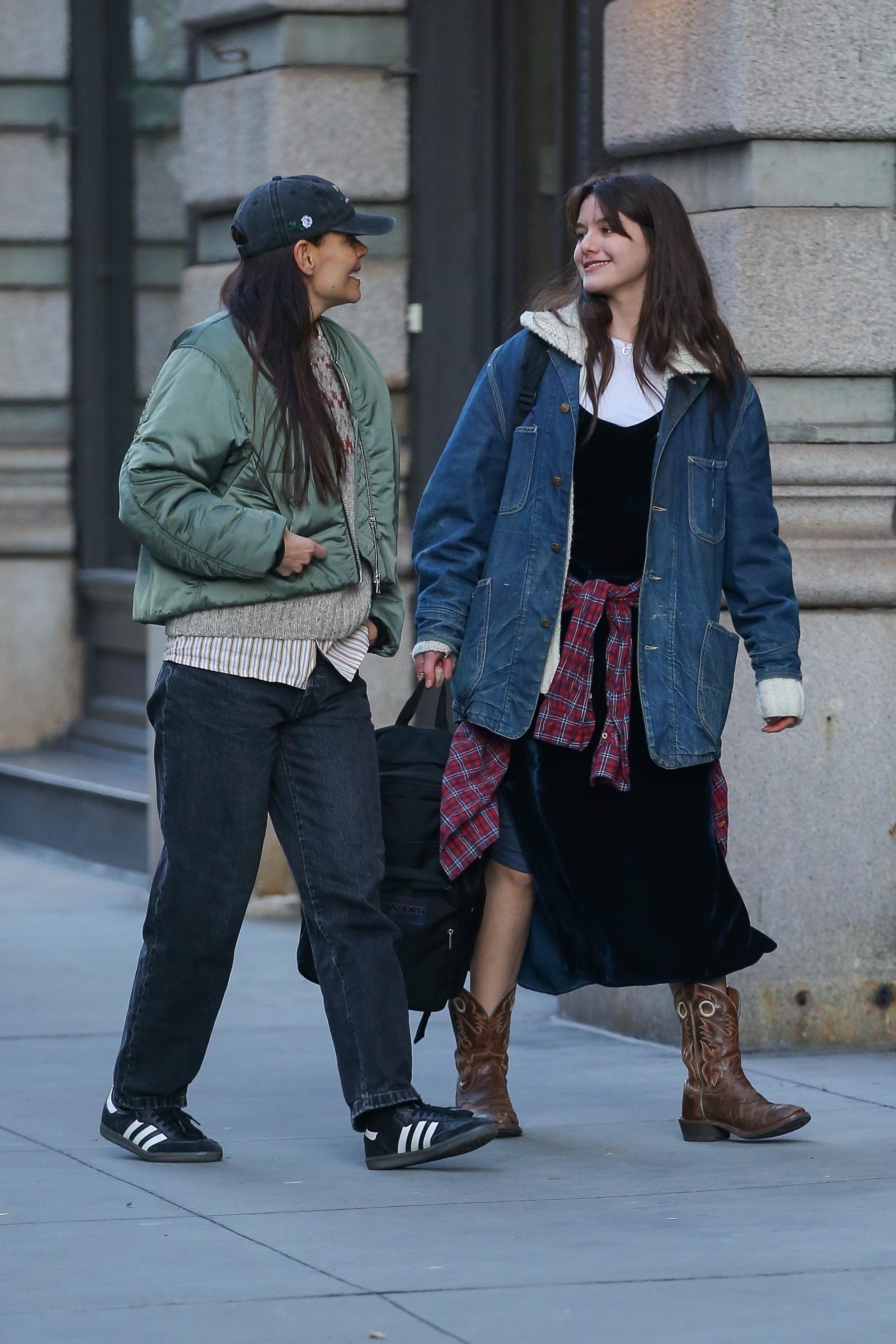 Кэти Холмс и Сури Круз. Фото: Legion-media