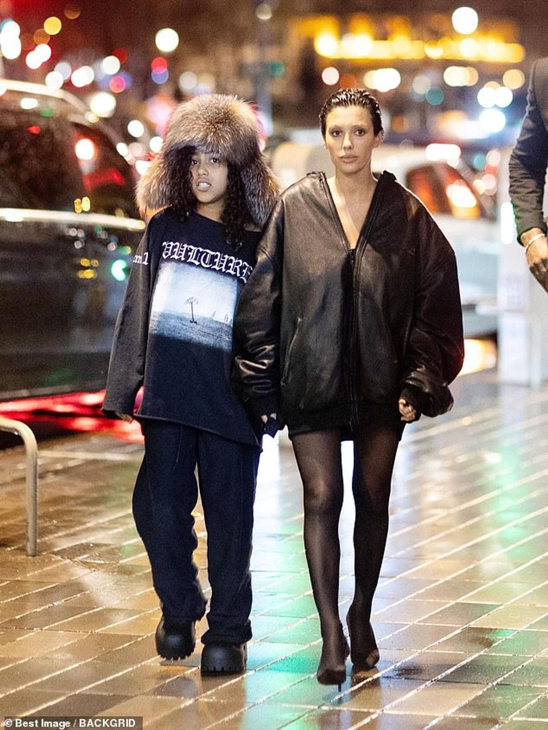 Бьянка Ценсори и Норт Уэст. Фото: BackGrid