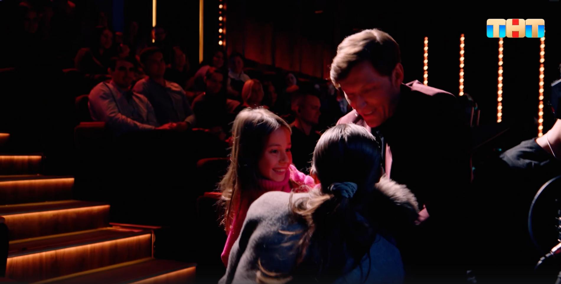 Павел Воля с дочерью Софией. Фото: ТНТ «Шоу Воли»