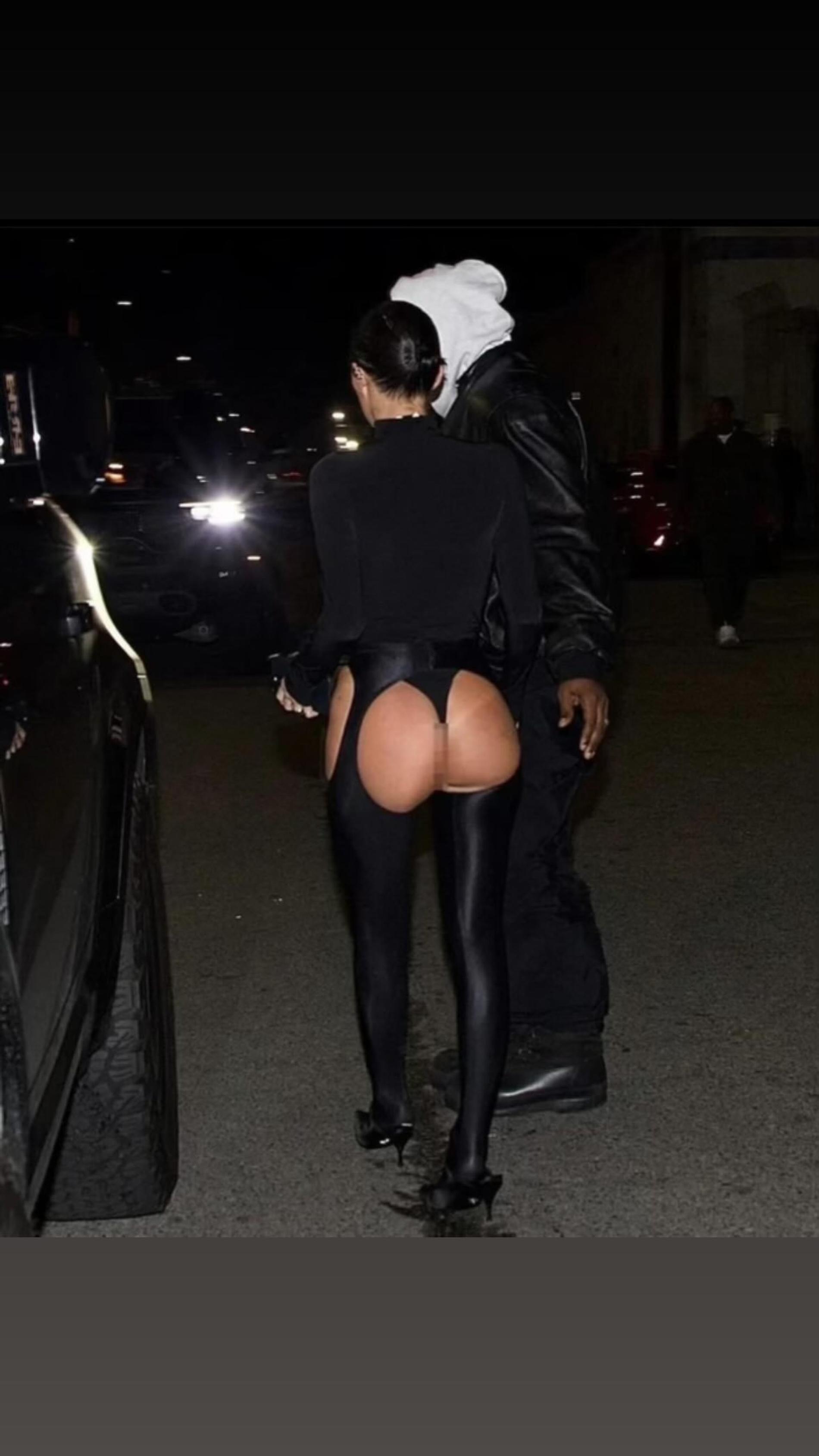 Канье Уэст и Бьянка Ценсори. Фото: Инстаграм (запрещен в РФ) @ye