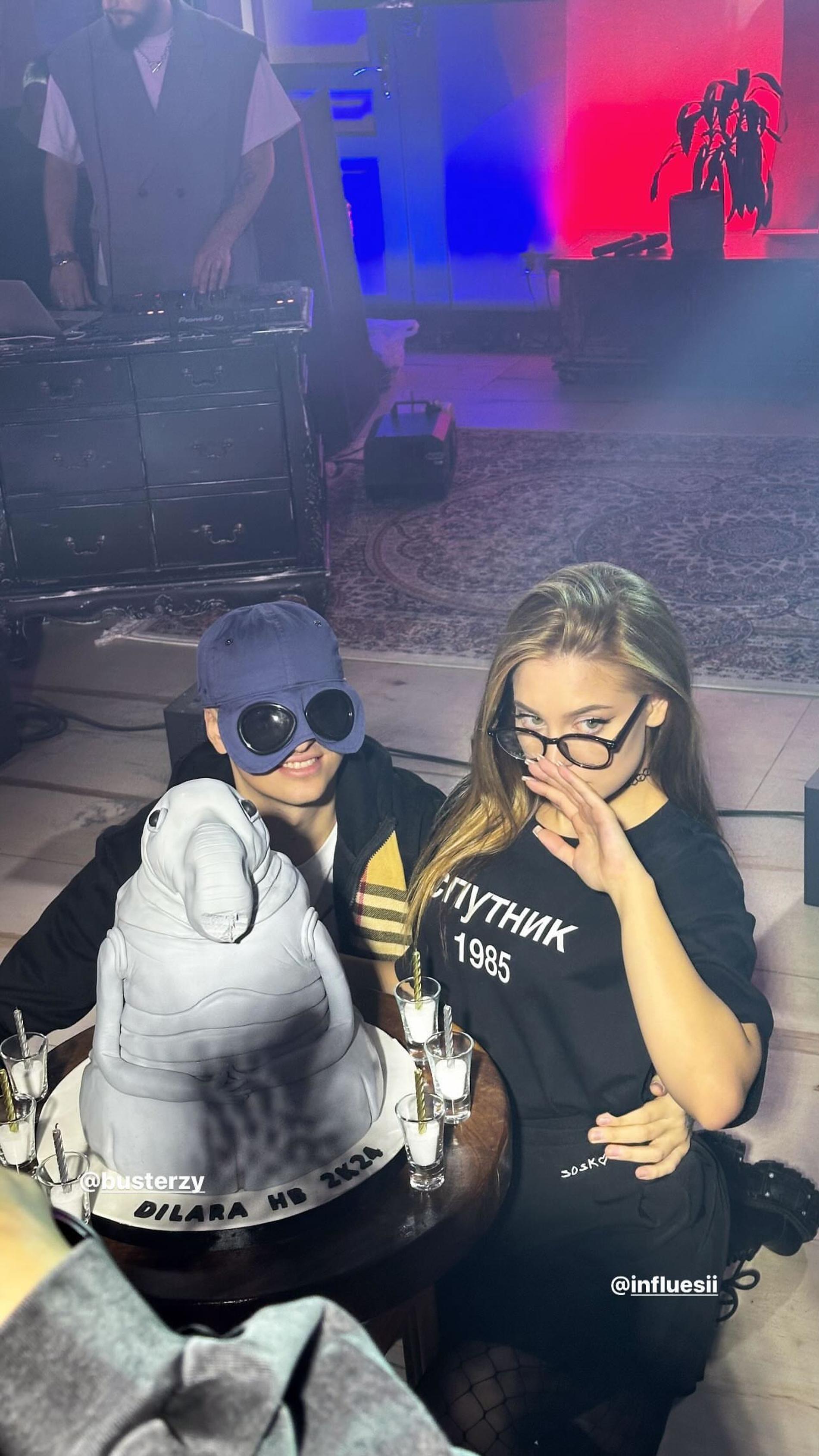 Слава Бустер и Дилара. Фото: Инстаграм** @influesii