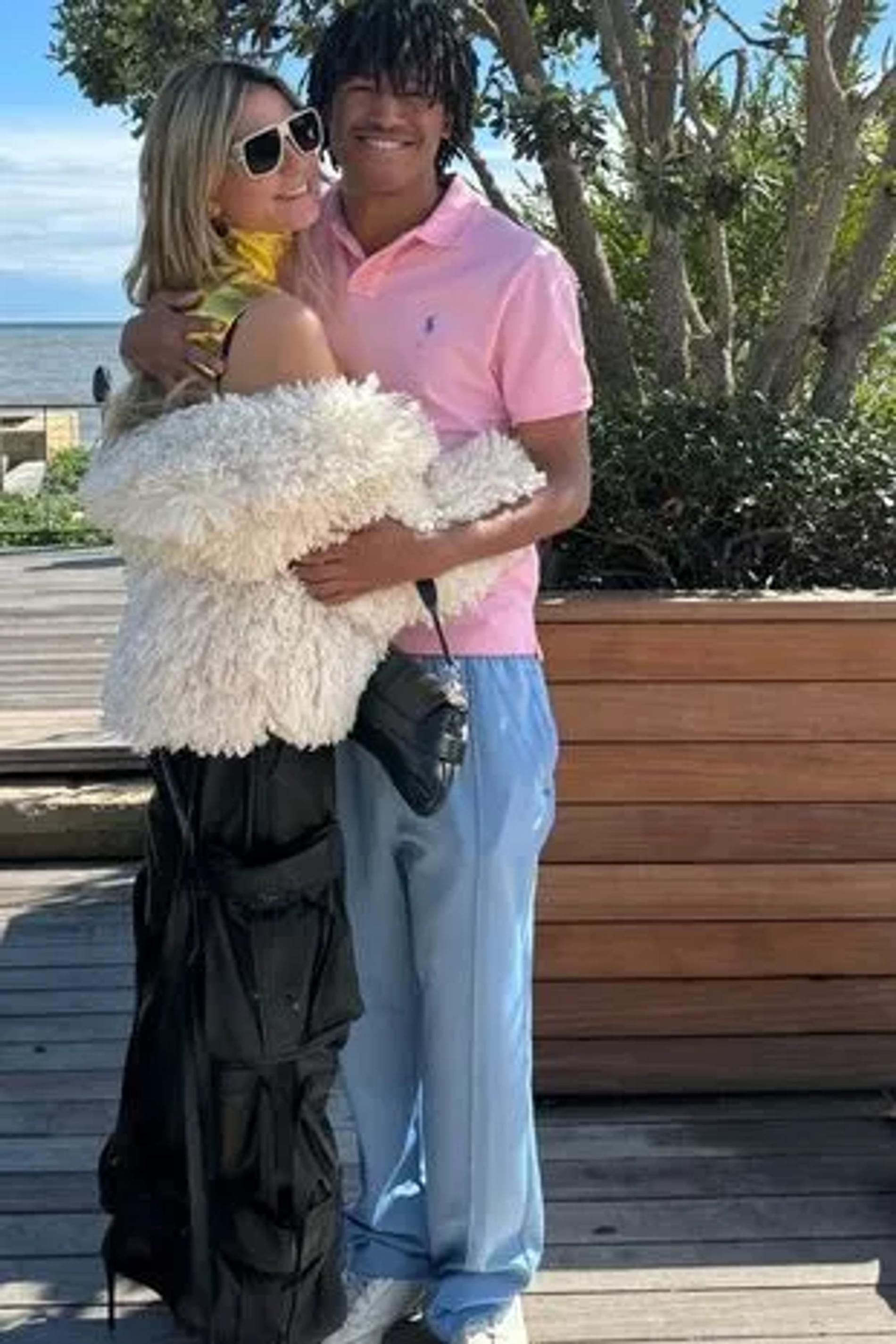 Хайди Клум со старшим сыном Генри. Фото: Инстаграм* @heidiklum