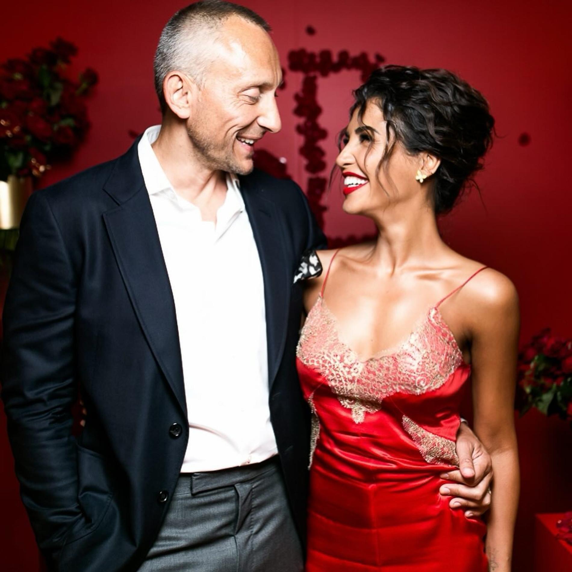 Санта Димопулос с мужем Игорем Кучеренко. Фото: Инстаграм (запрещен в РФ) @santadimopulos