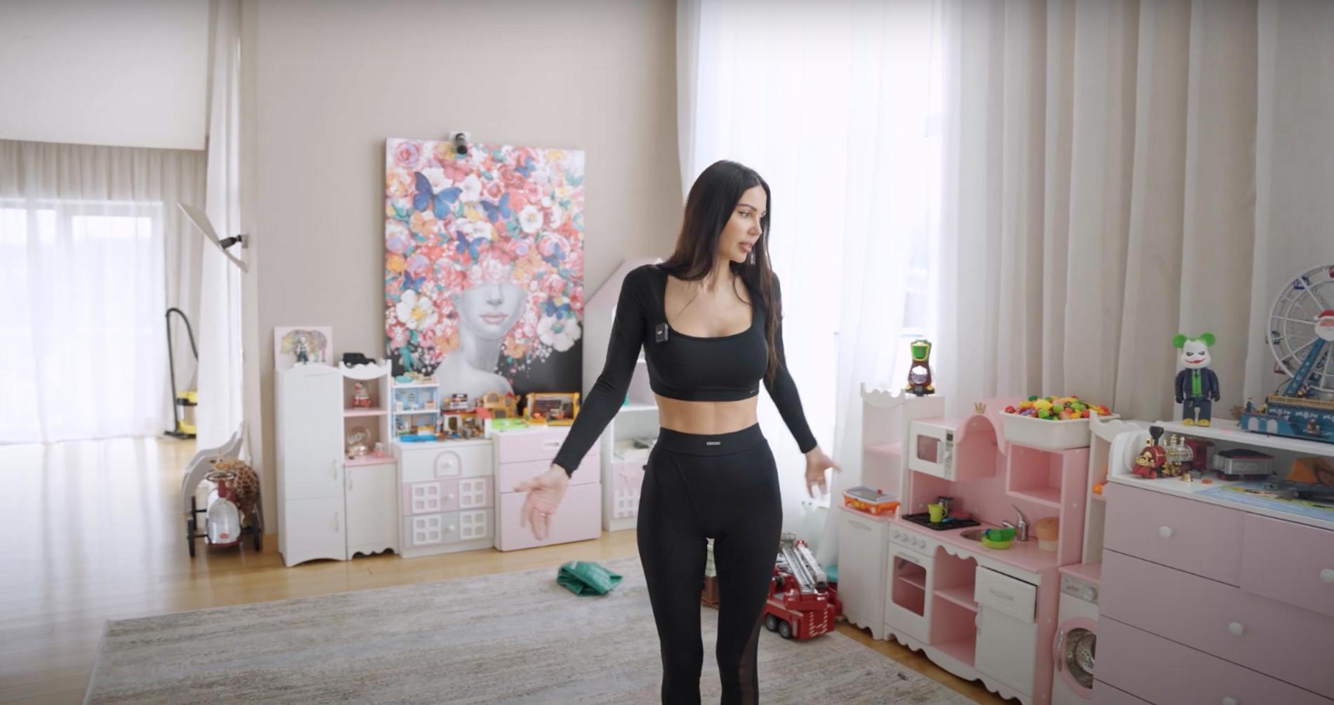 Игровая комната в новом доме Оксаны Самойловой и Джигана. Скриншот: YouTube-канал SamKids