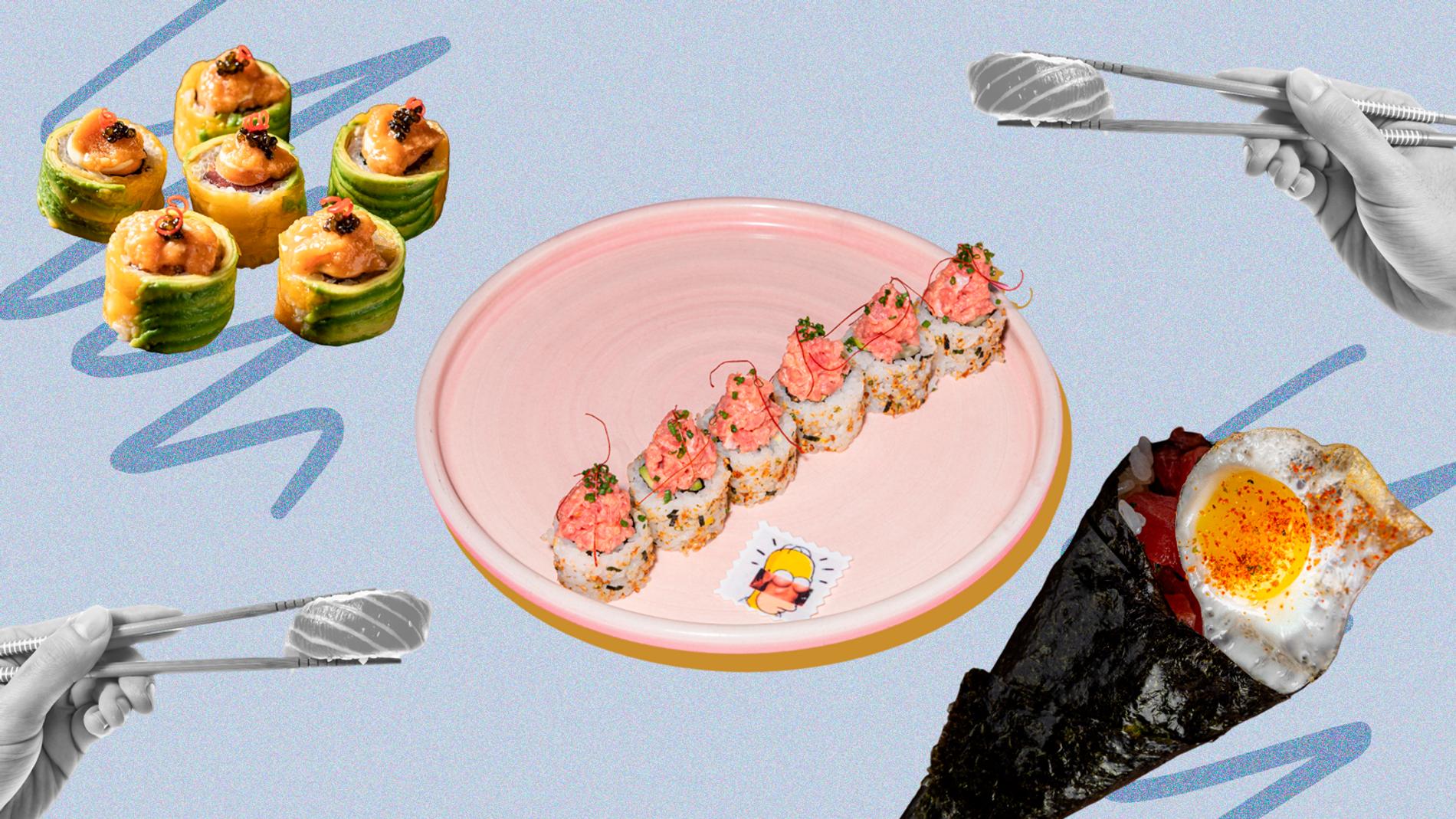 5 небанальных мест, куда стоит идти за вкусными роллами
