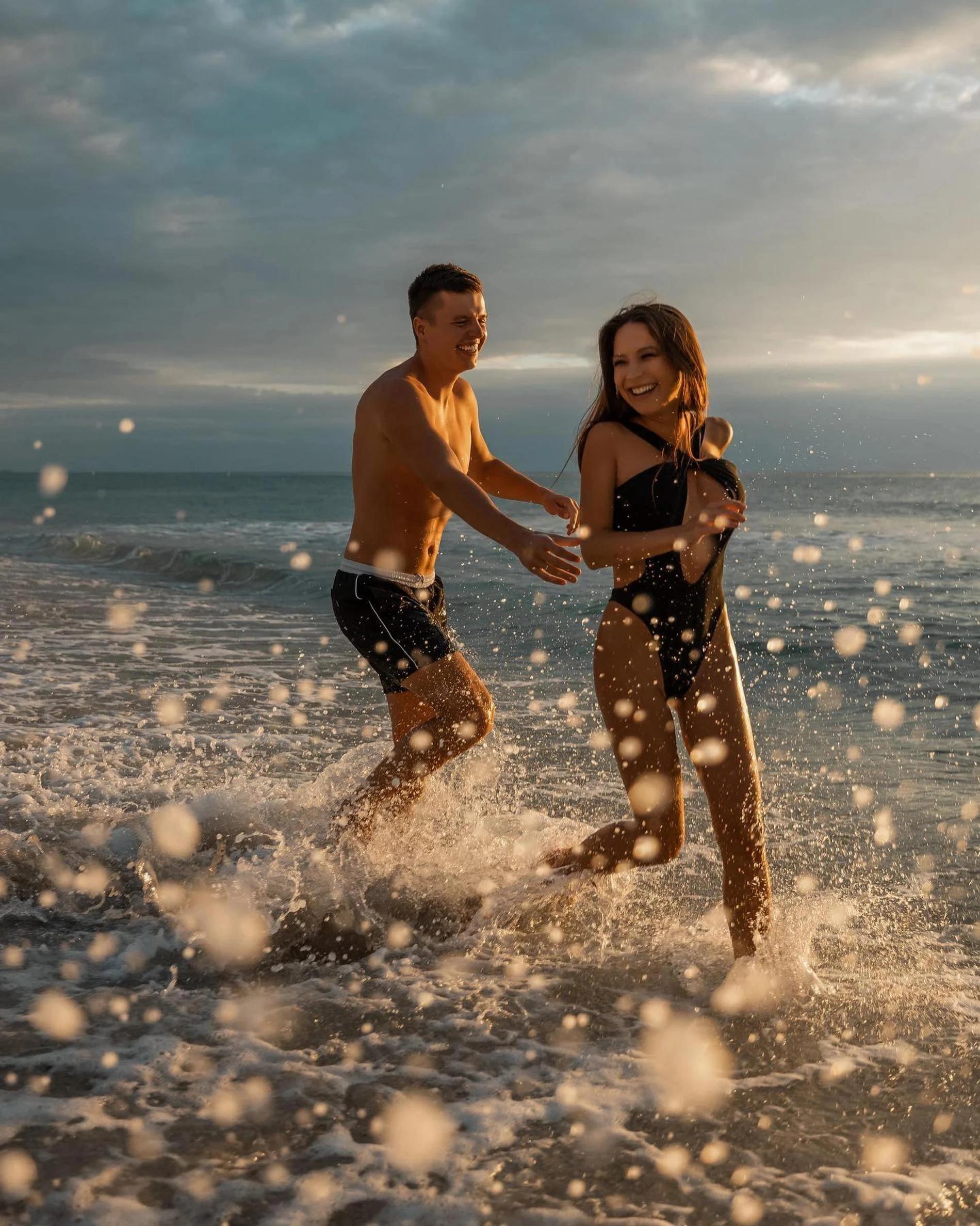 Валерия и Артем Чекалины. Фото: Инстаграм (запрещен в РФ) @ler_chek