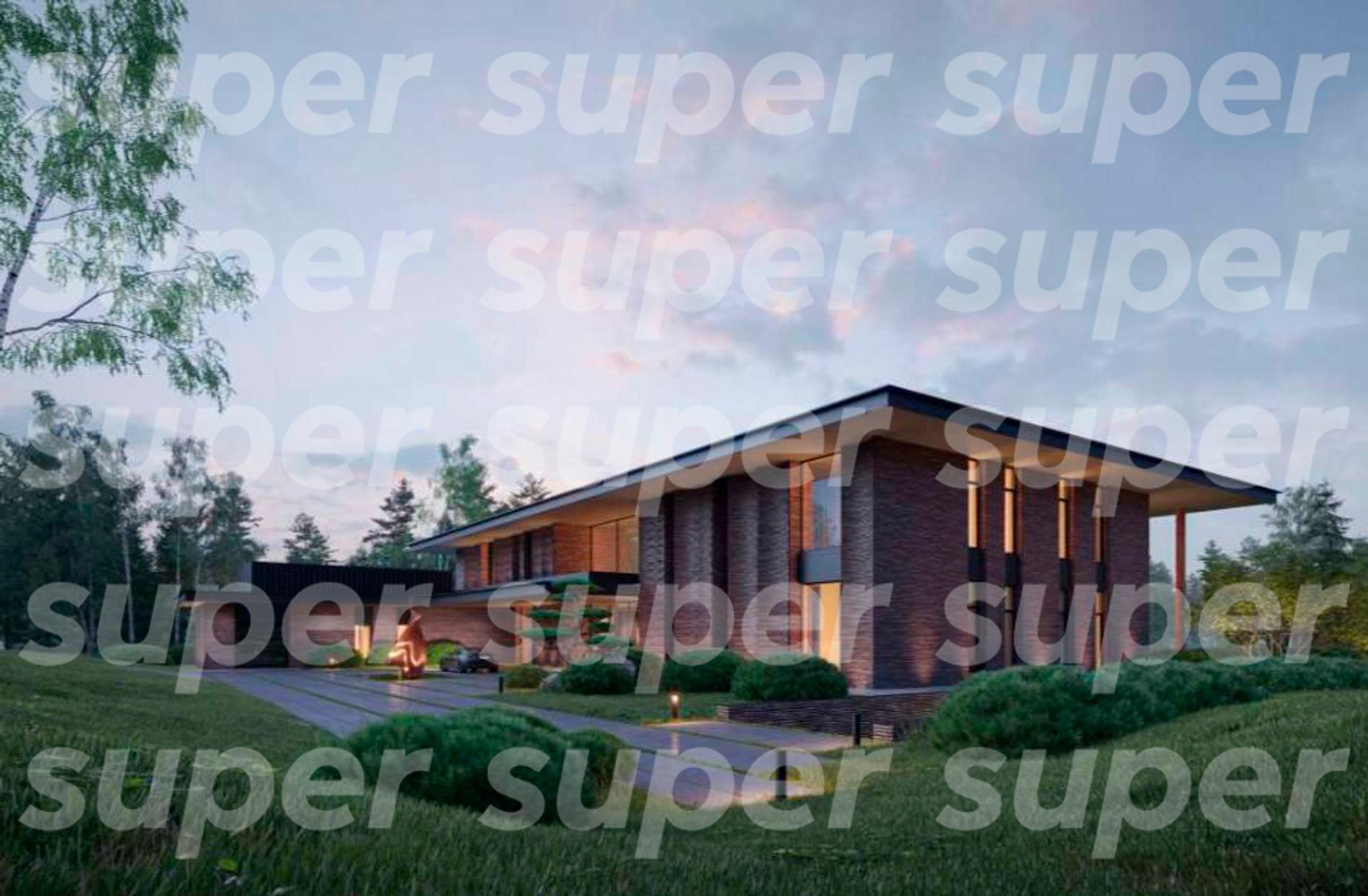 Недостроенный дом Валерии и Артема Чекалиных. Фото: Super