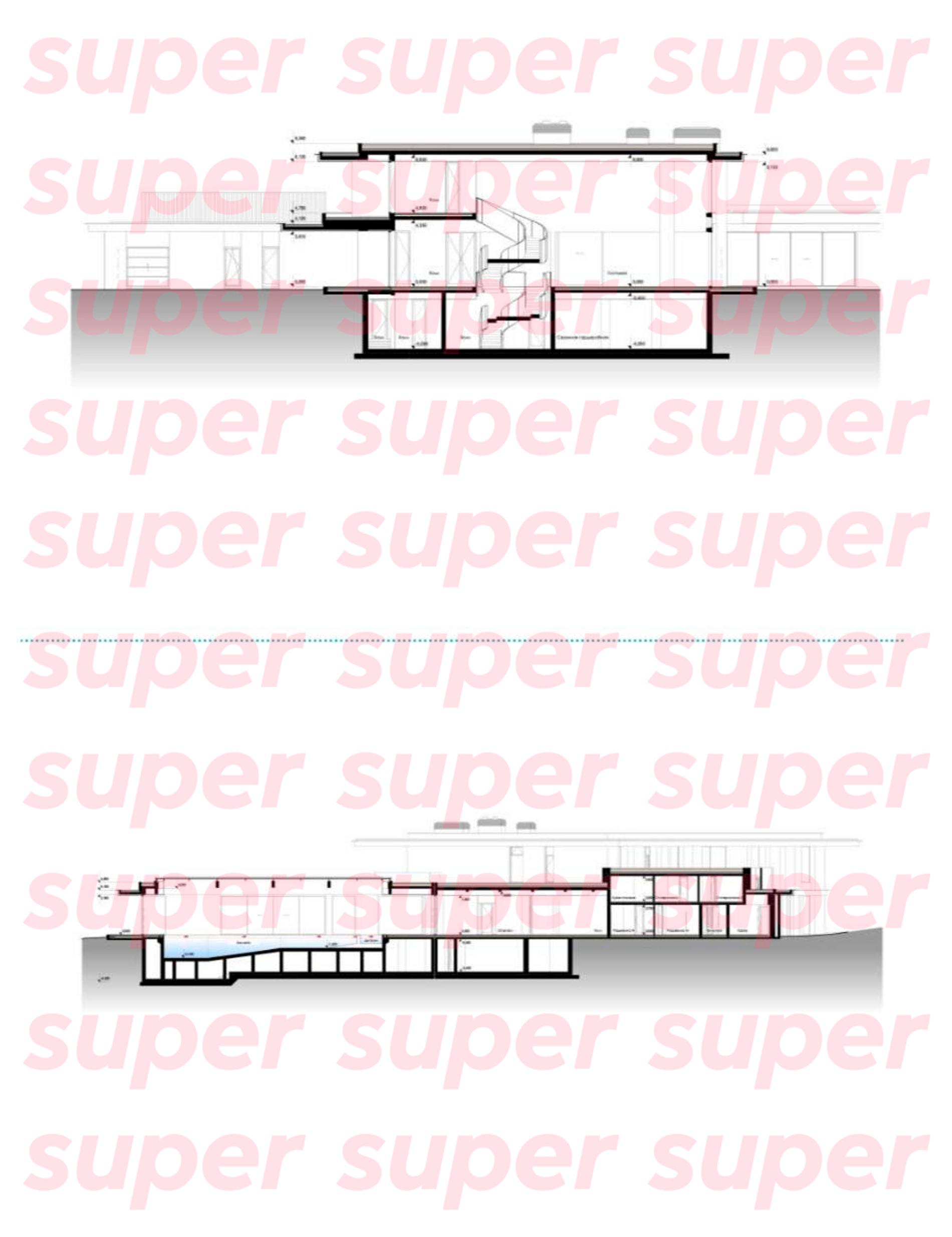 План недостроенного дома Валерии и Артема Чекалиных. Фото: Super
