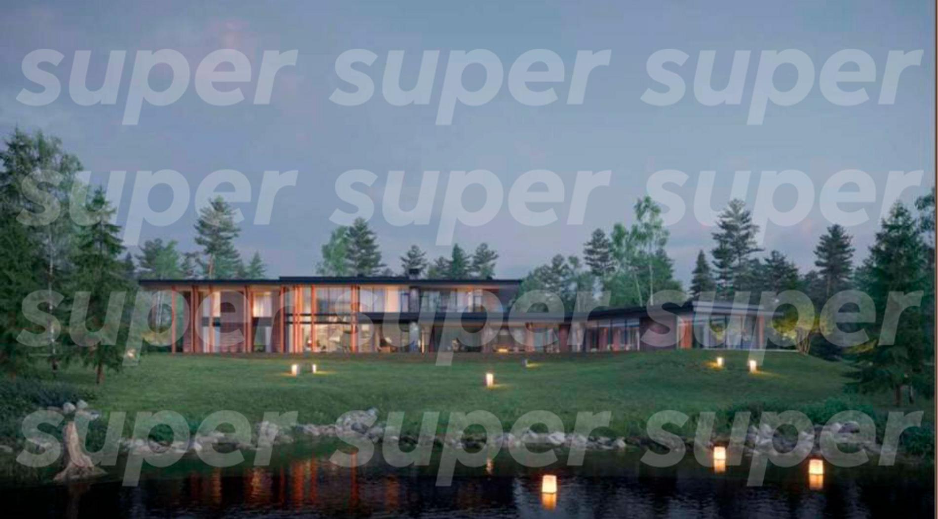 Недостроенный дом Валерии и Артема Чекалиных. Фото: Super