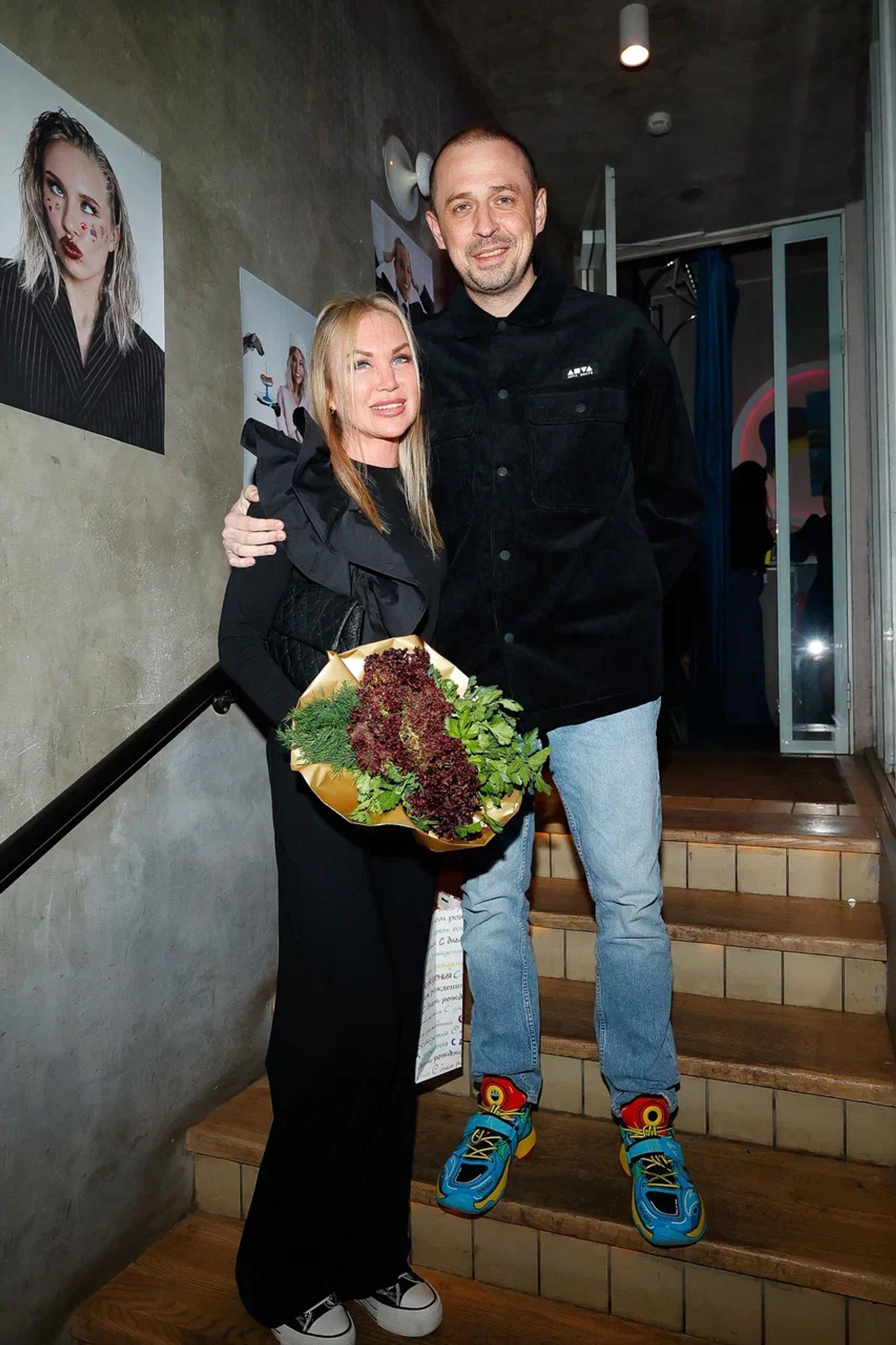 Олег Верещагин с женой Александрой. Фото: пресс-служба