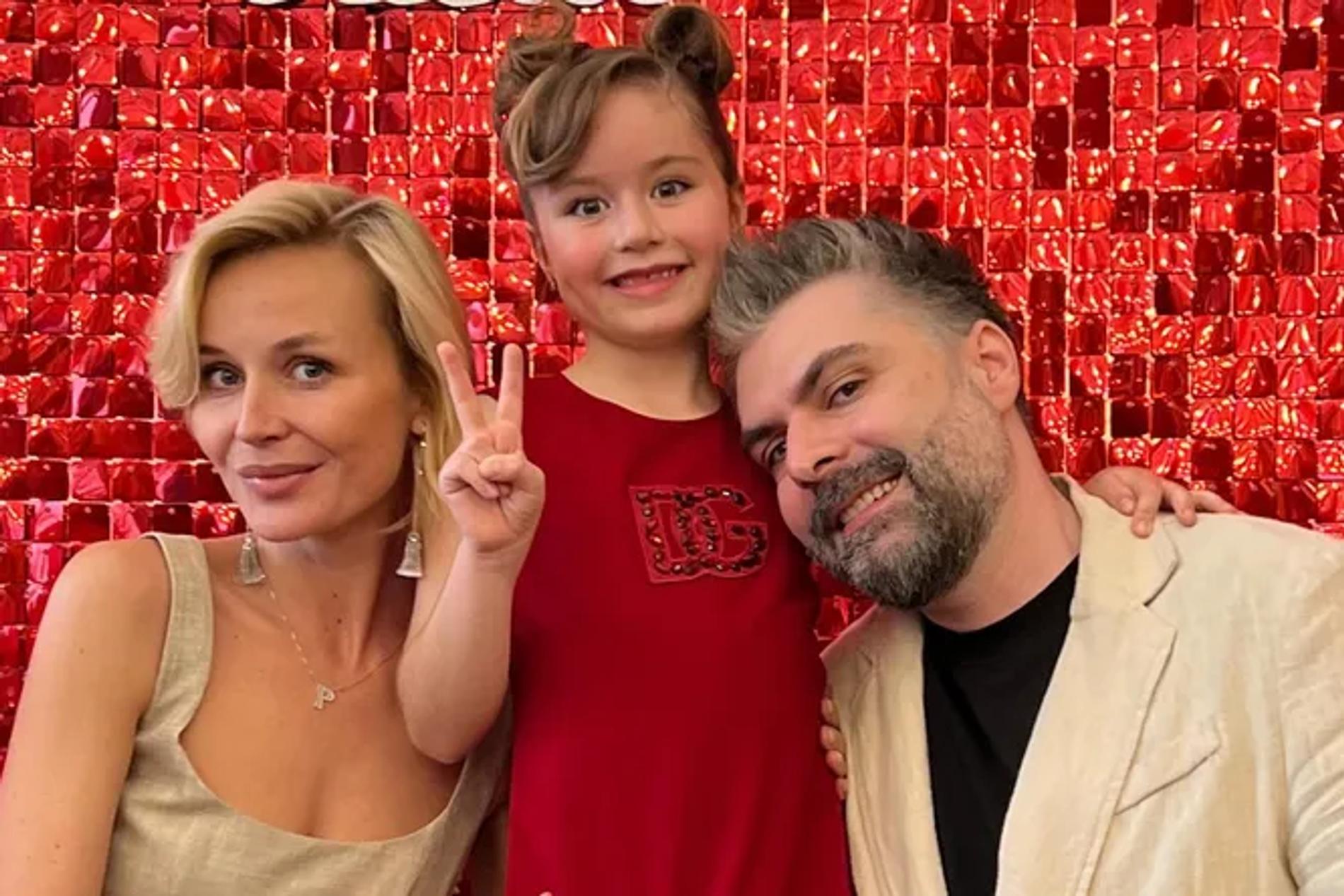 Полина Гагарина и Дмитрий Исхаков с дочерью Мией, Фото: Инстаграм* @gagara1987