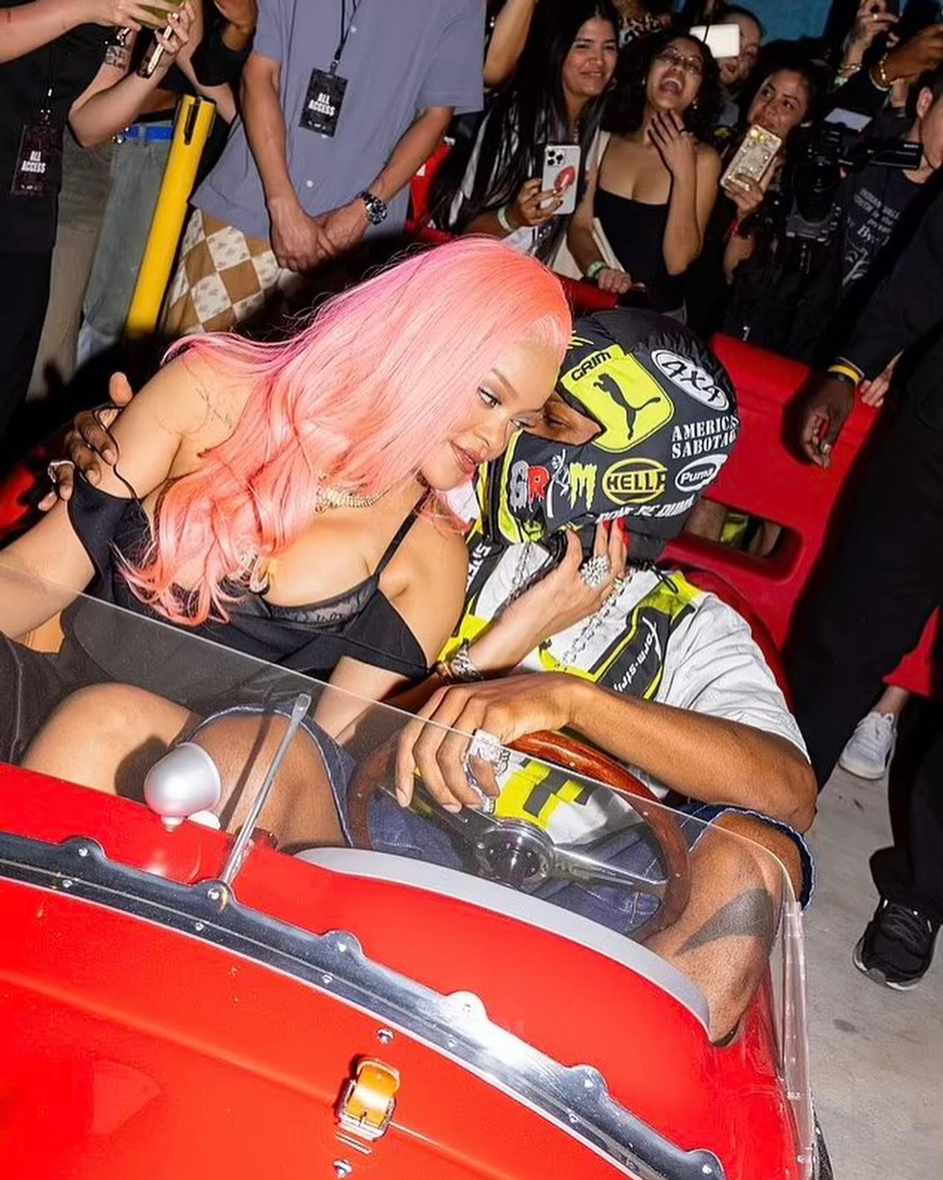 Рианна и A$AP Rocky. Фото: соцсети