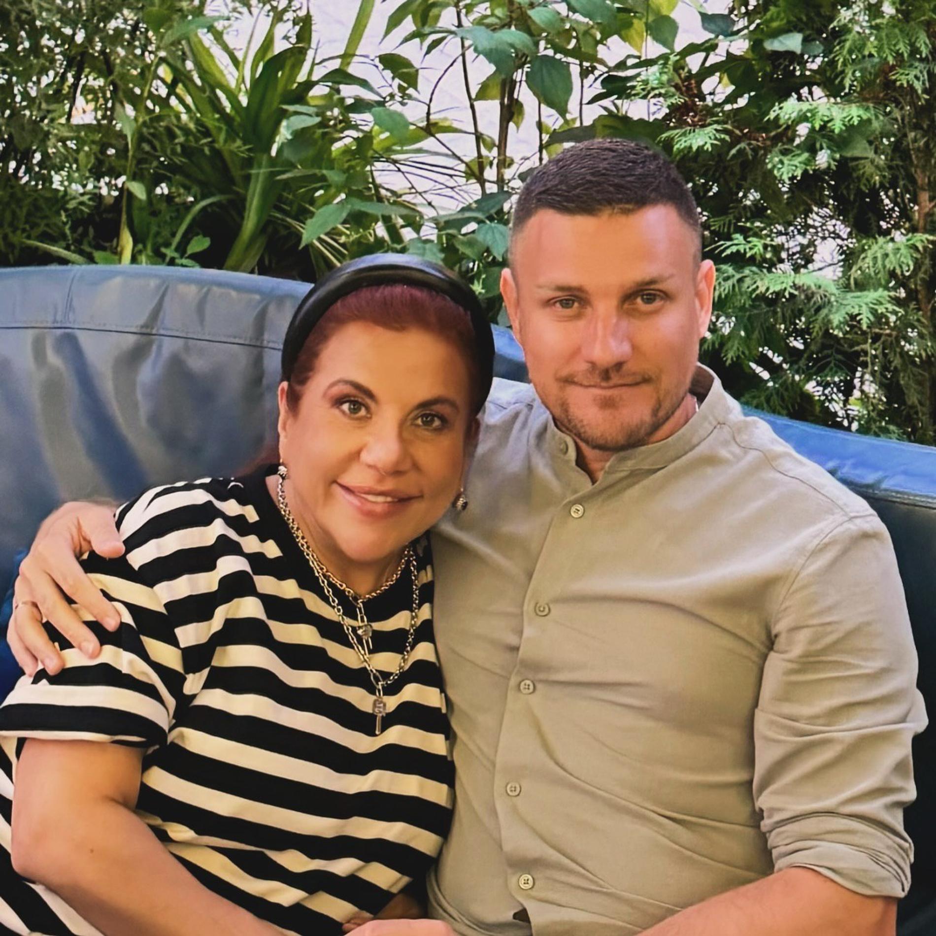 Марина Федункив c мужем. Фото: Инстаграм (запрещен в РФ) @marina_phedunkiv