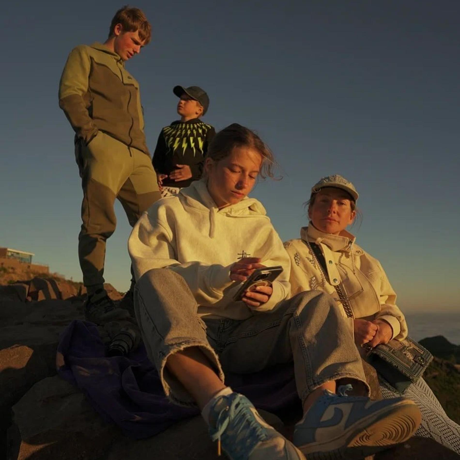 Юлия Барановская с детьми от Андрея Аршавина. Фото: Инстаграм* @baranovskaya_tv