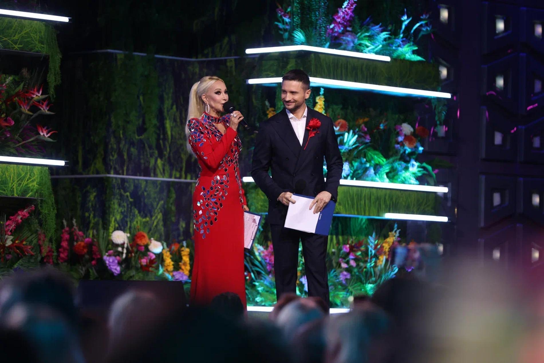 Лера Кудрявцева и Сергей Лазарев. Фото: пресс-служба