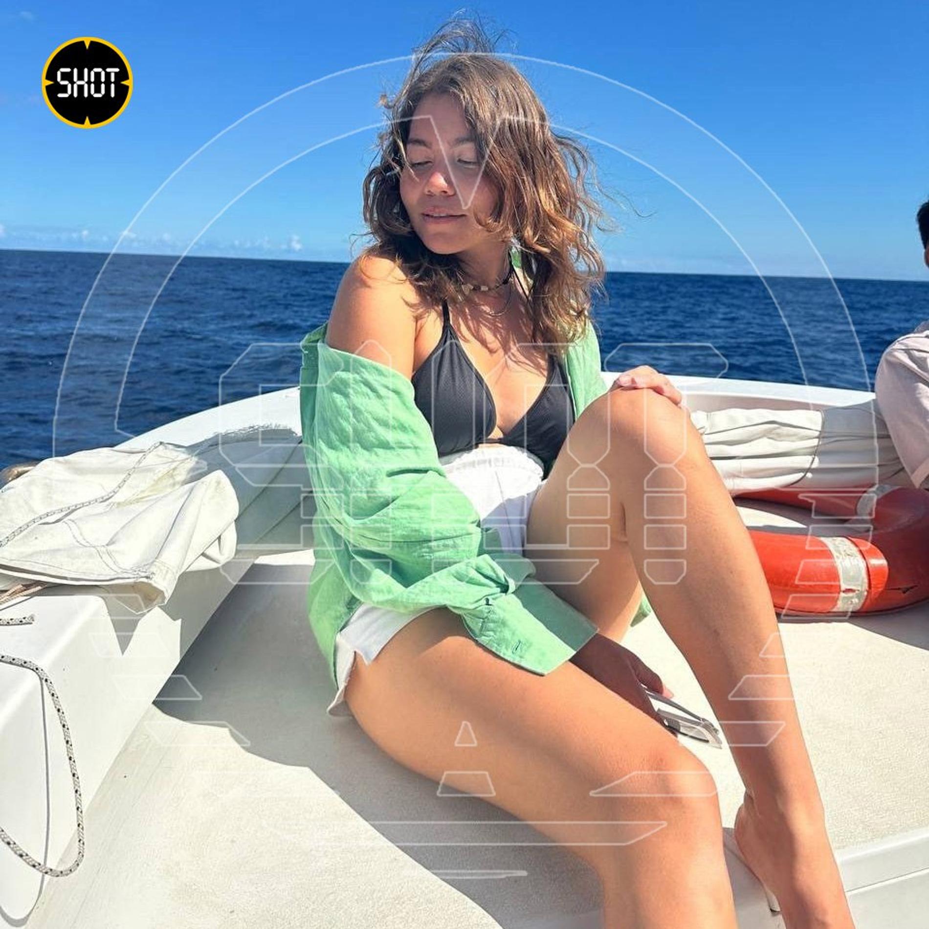 Залия во время отдыха на Маврикии. Фото: телеграм-канал Shot