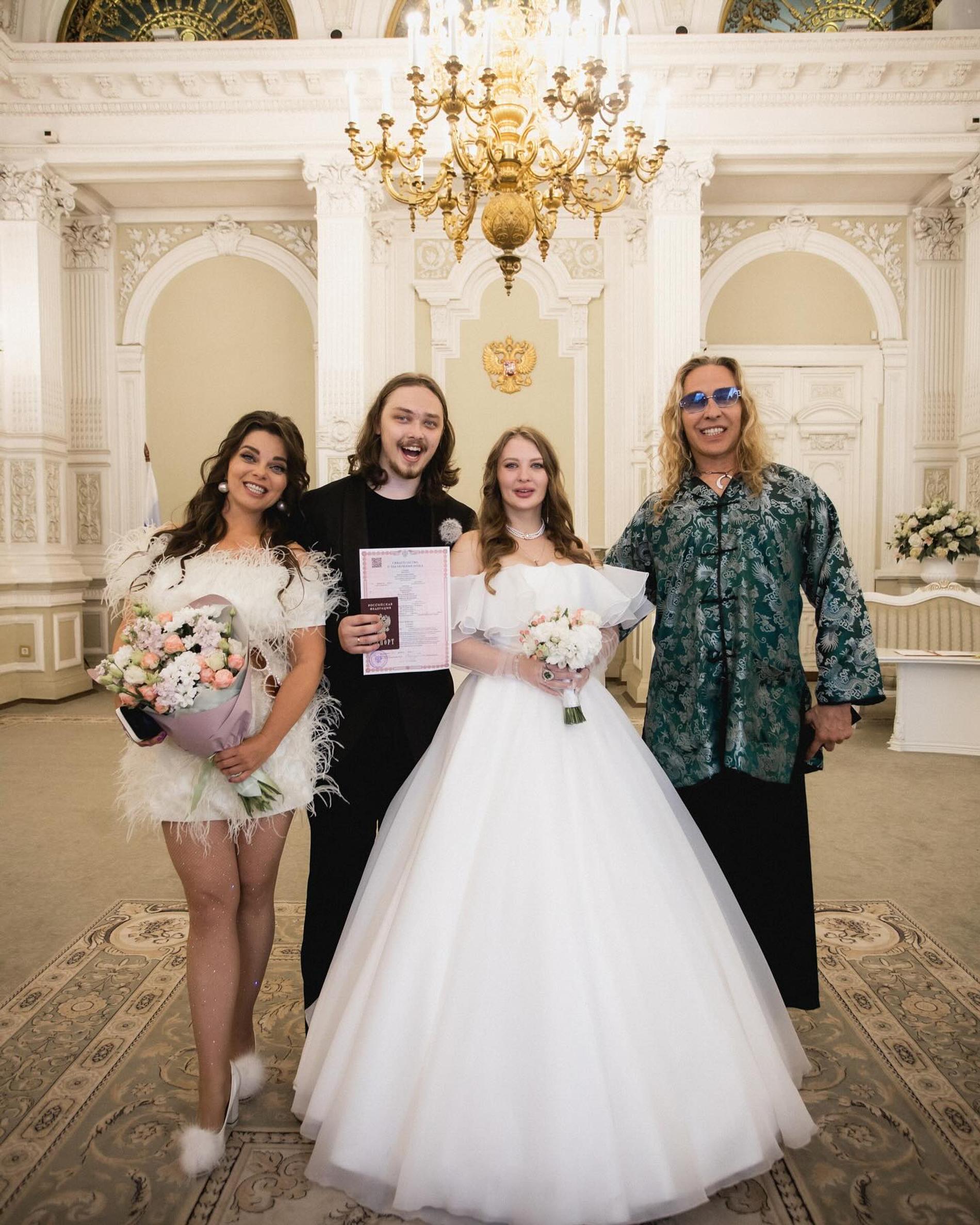 Наташа Королева, Тарзан, Архип и Мелисса. Фото: Инстаграм* @melissa_foxs_